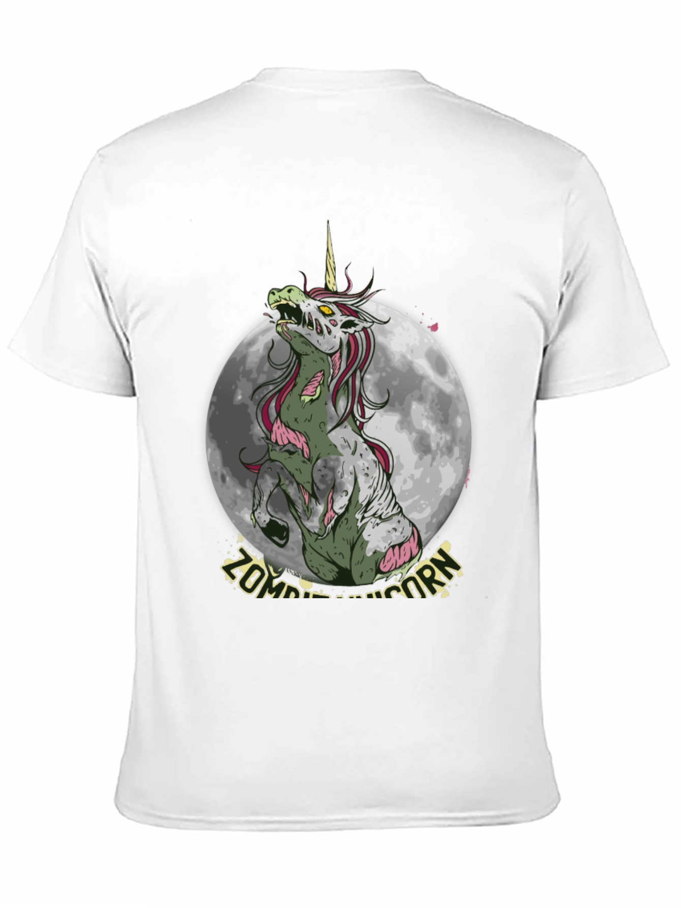 Zombie Unicorn Graphic T-Shirt