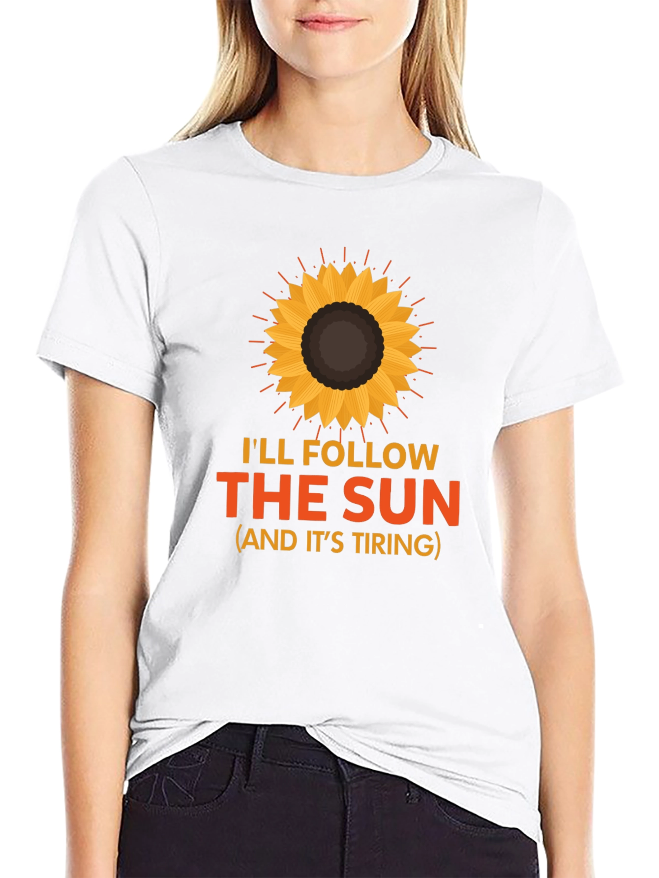 Ill Follow the Sun Graphic Tee - Black