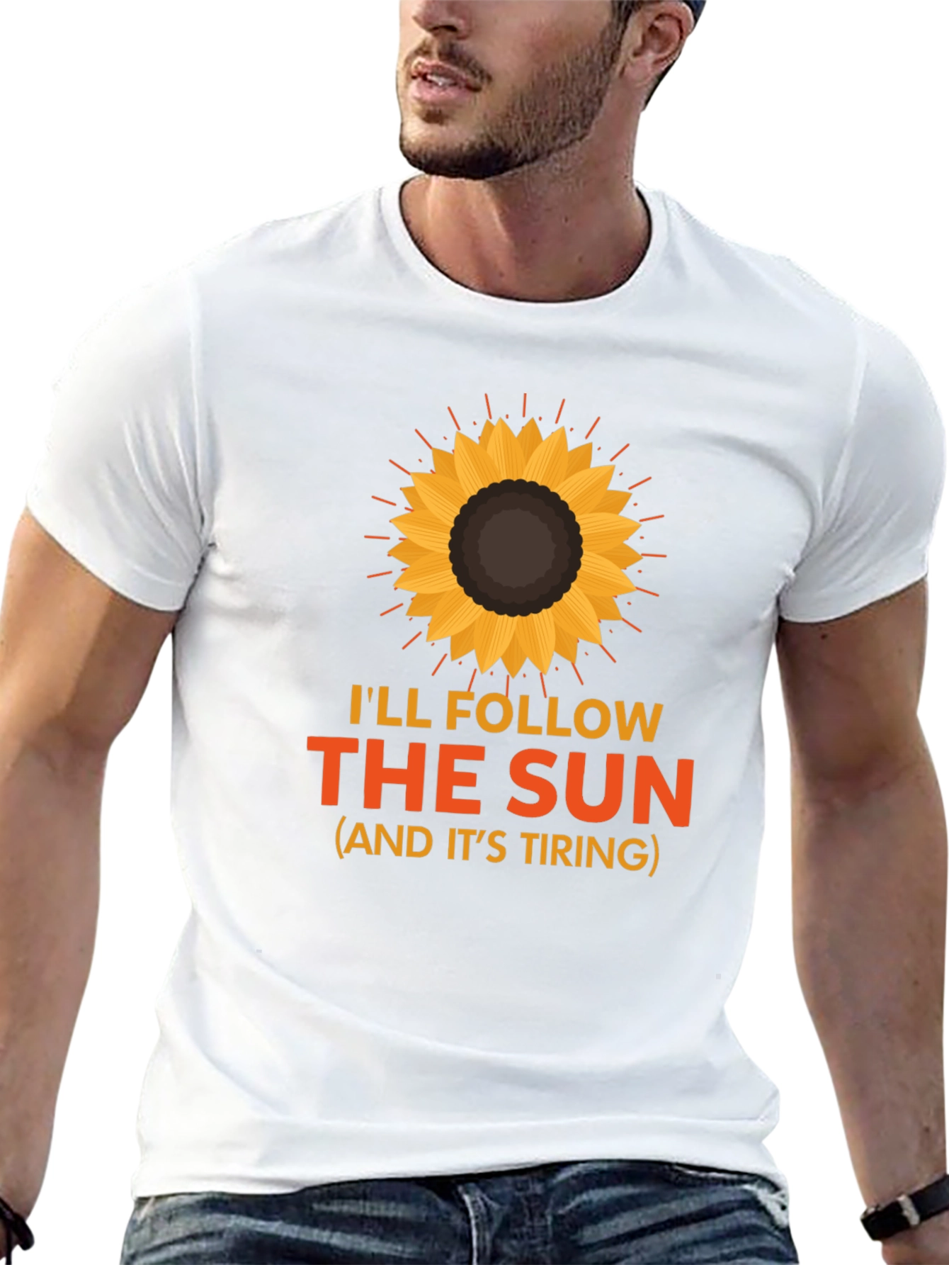 Ill Follow the Sun Graphic Tee - Black