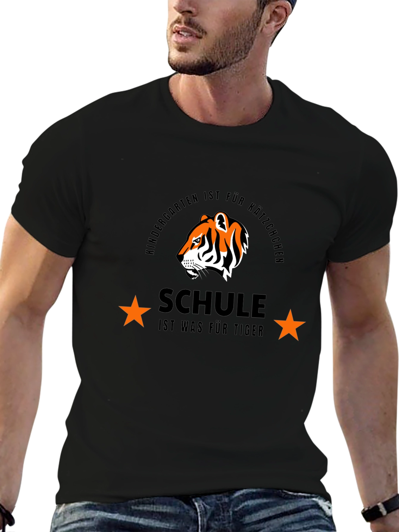 Kindergarten Tigers T-Shirt: School Graphic Tee