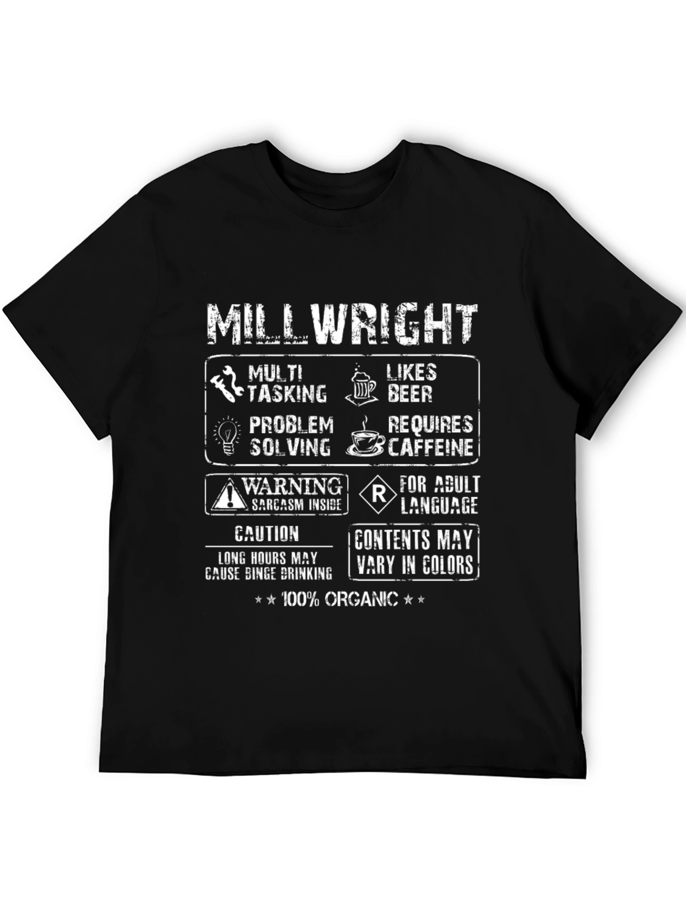 Millwright Novelty Graphic T-Shirt