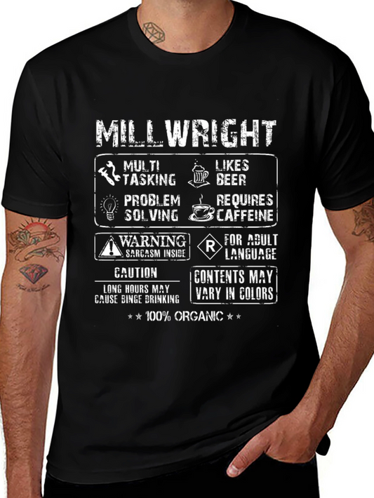 Millwright Novelty Graphic T-Shirt