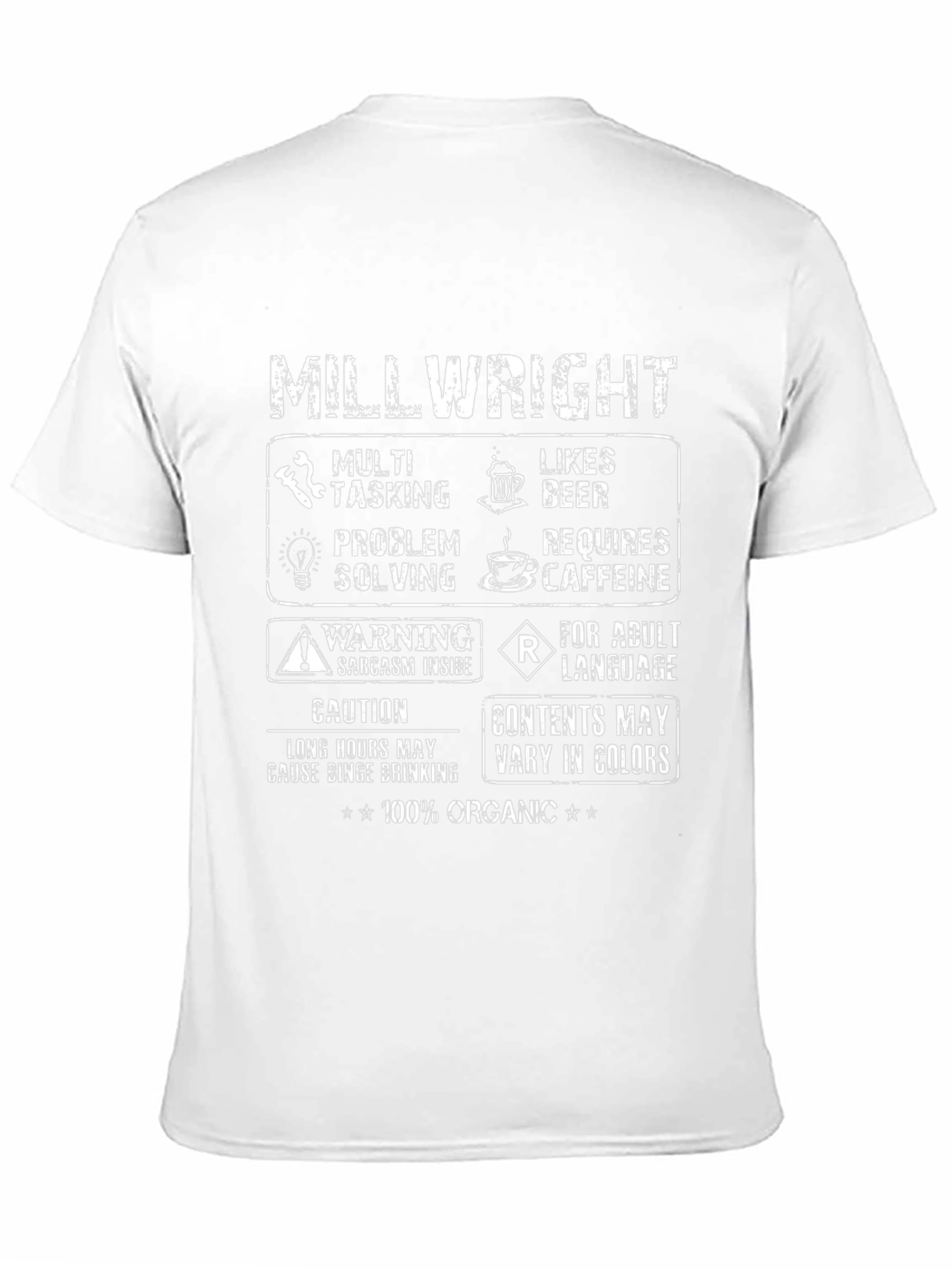 Millwright Novelty Graphic T-Shirt