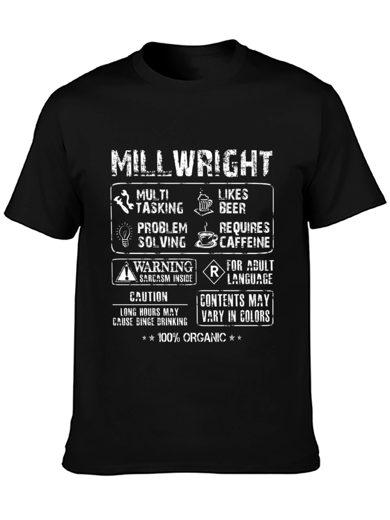 Millwright Novelty Graphic T-Shirt