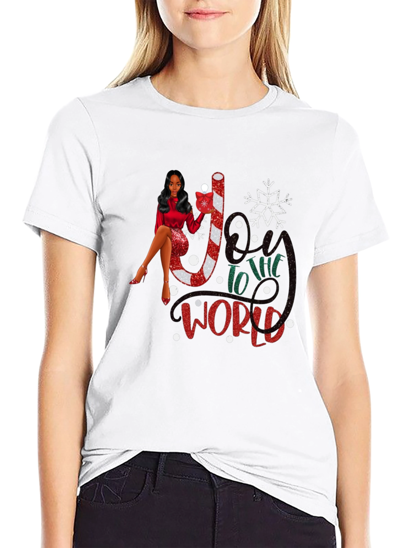Festive Joy to the World T-Shirt