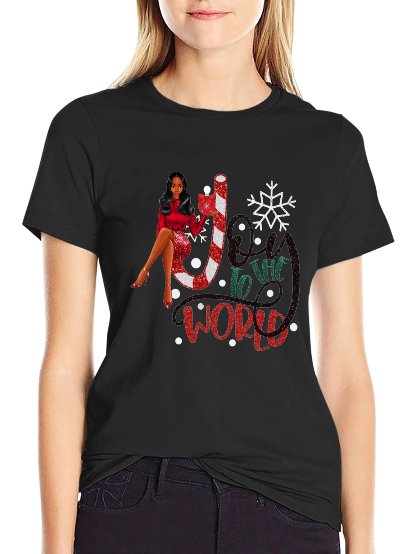 Festive Joy to the World T-Shirt