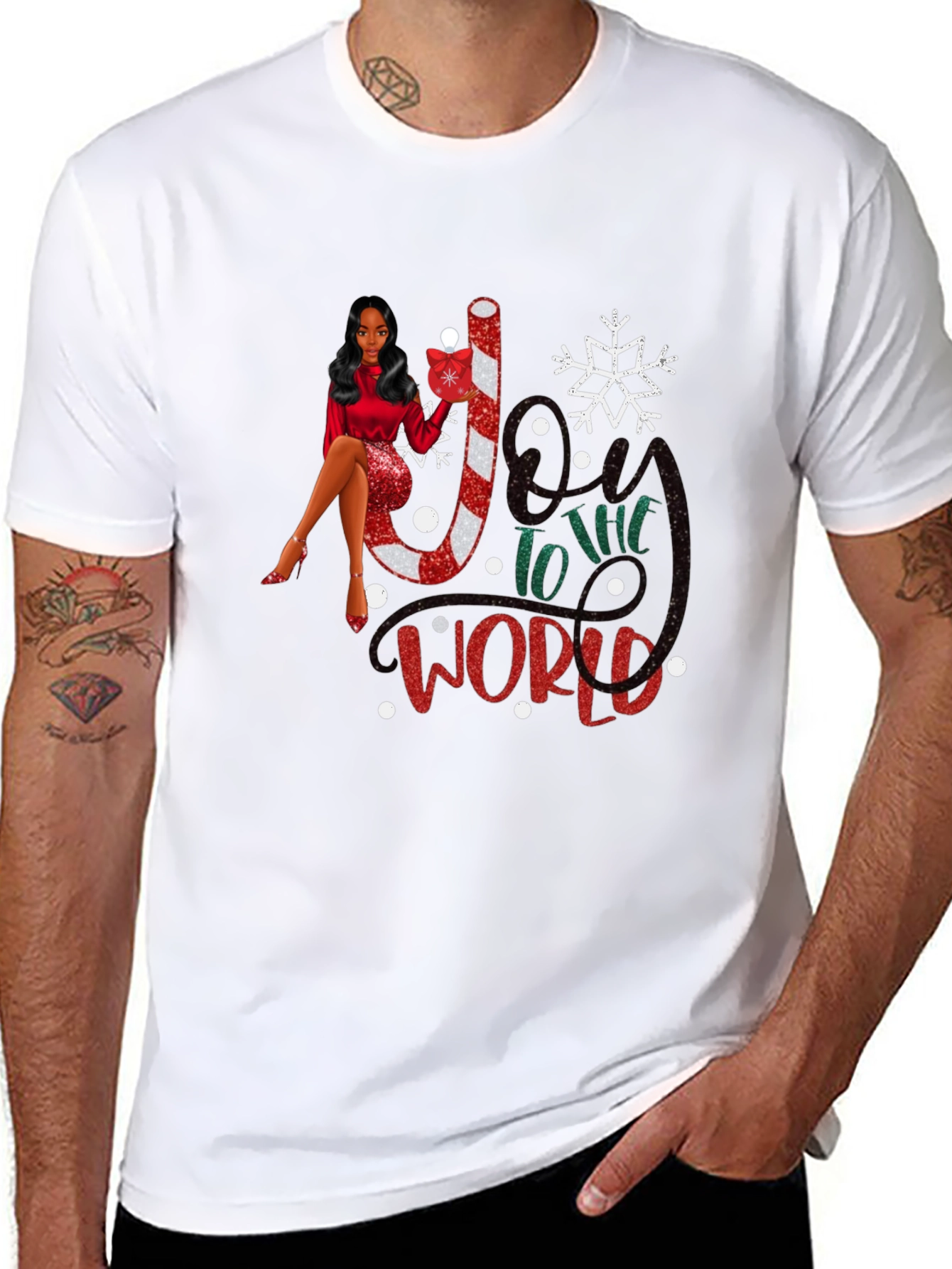 Festive Joy to the World T-Shirt