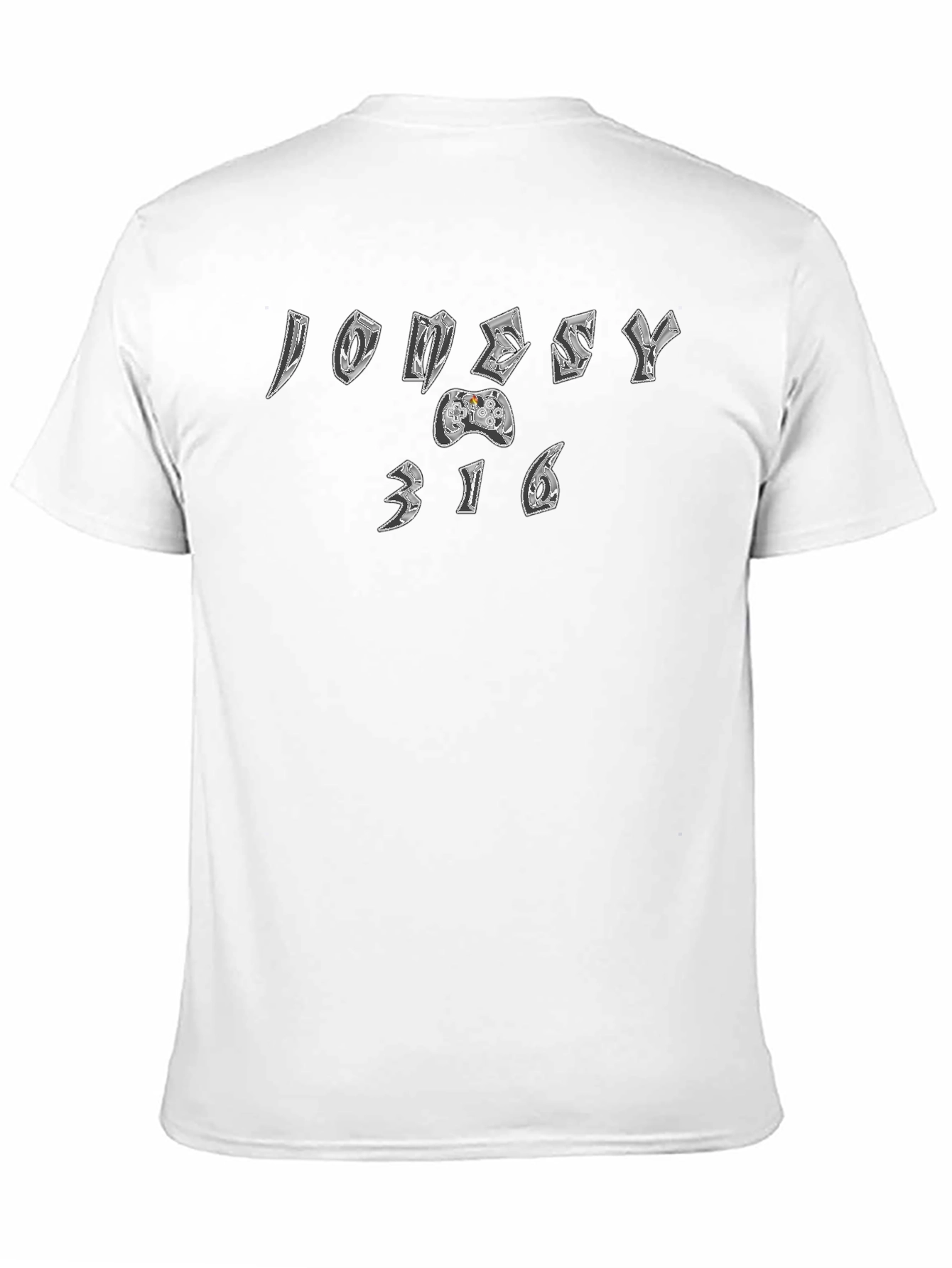 Jonesy 316 Graphic Tee - Gamer Style