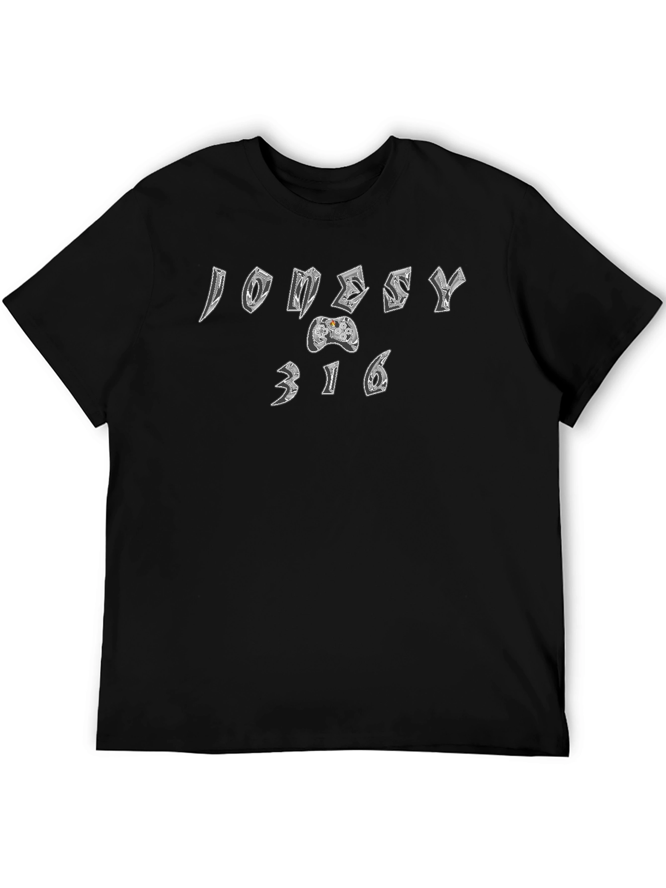 Jonesy 316 Graphic Tee - Gamer Style