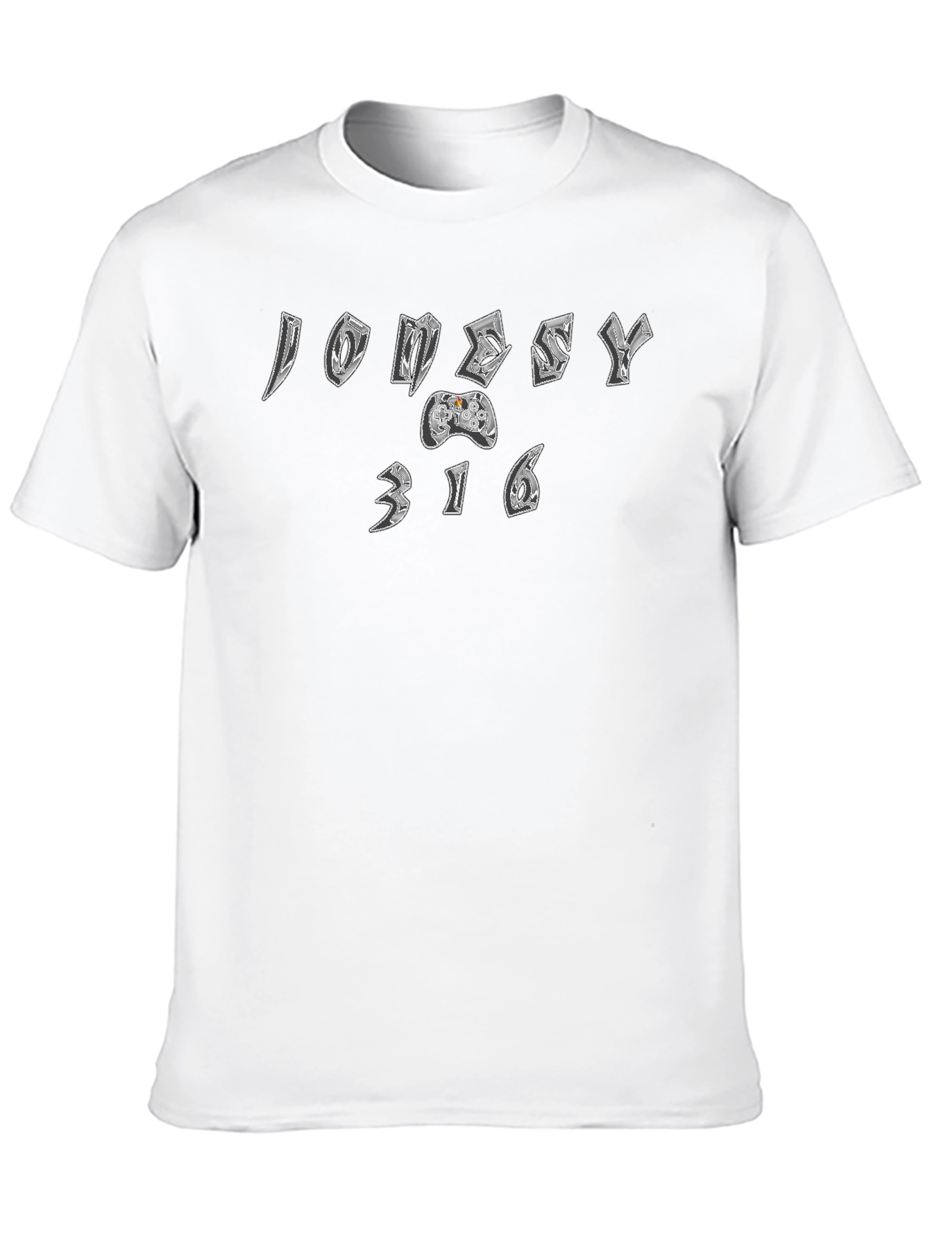 Jonesy 316 Graphic Tee - Gamer Style