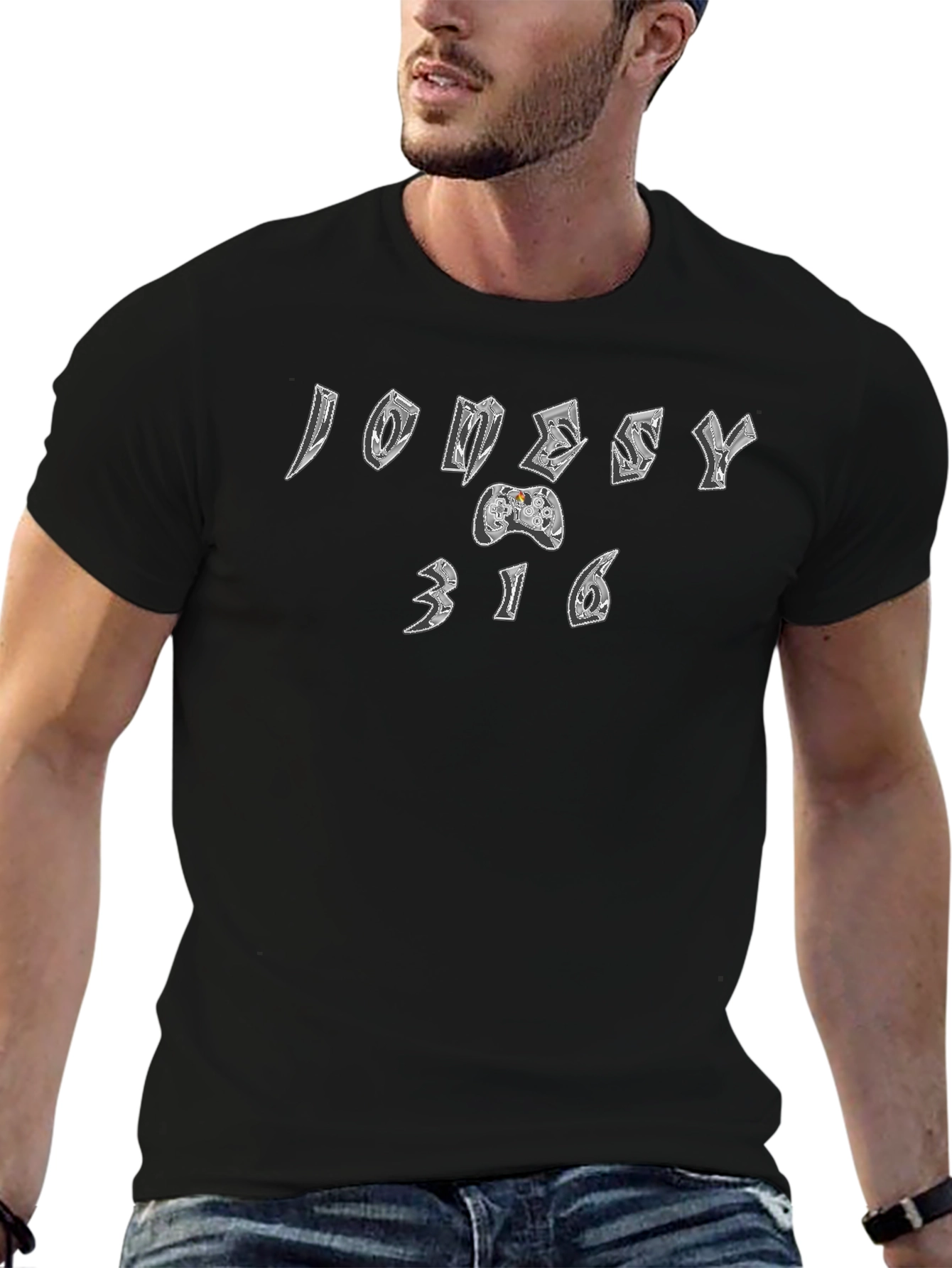 Jonesy 316 Graphic Tee - Gamer Style