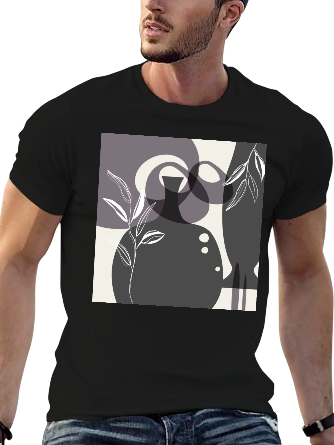 Abstract Art T-Shirt - Modern Graphic Tee