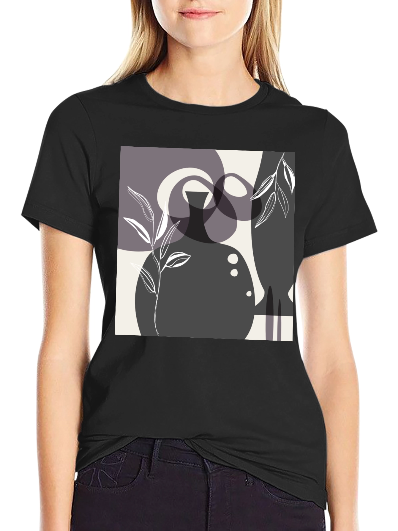 Abstract Art T-Shirt - Modern Graphic Tee