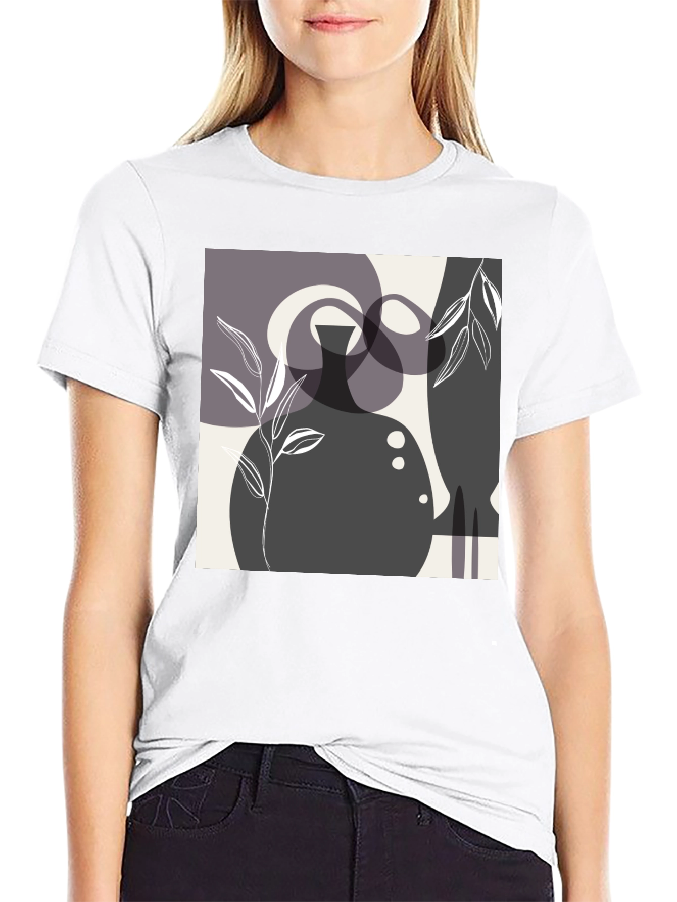 Abstract Art T-Shirt - Modern Graphic Tee