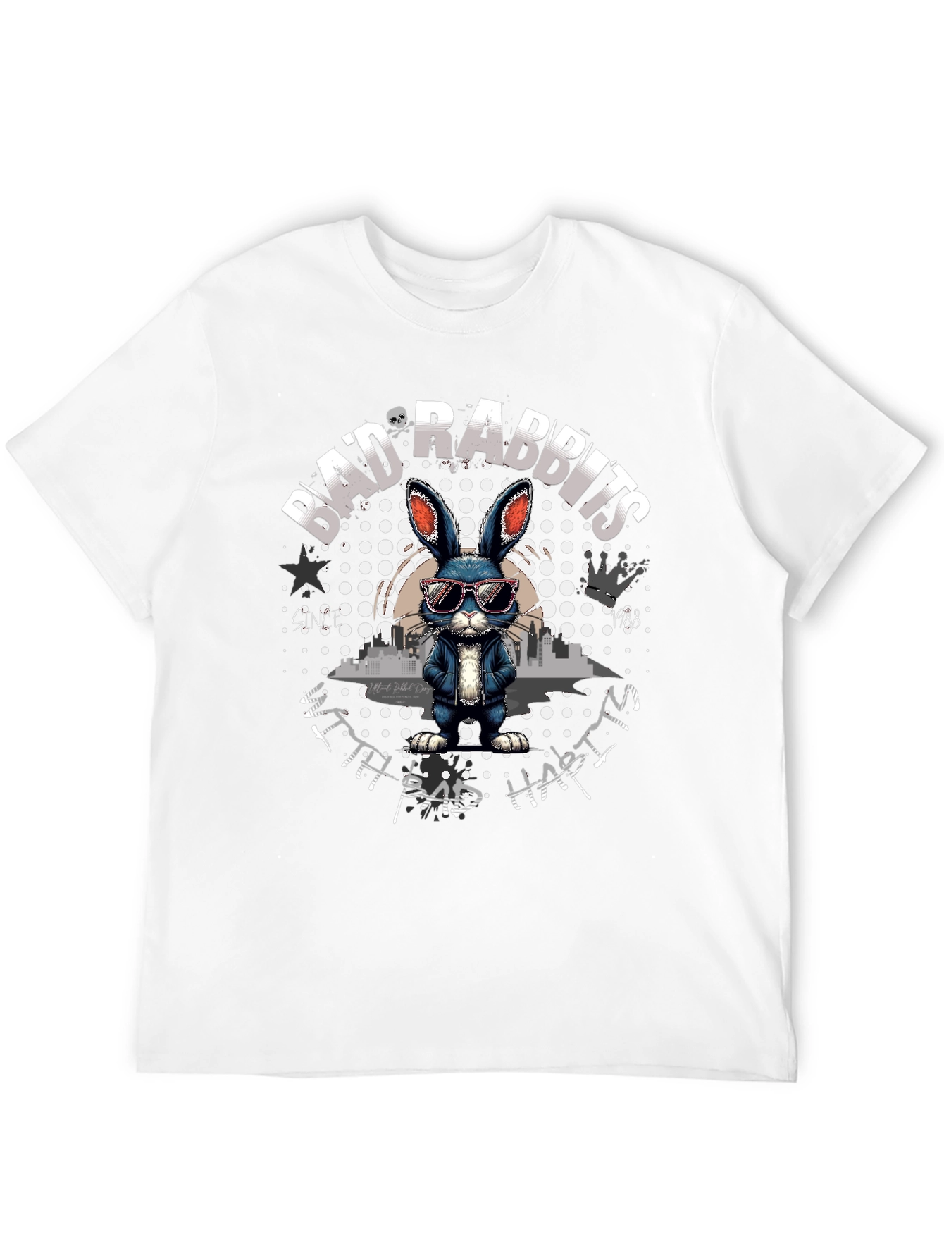 Bad Rabbits T-Shirt - Unique Graphic Tee