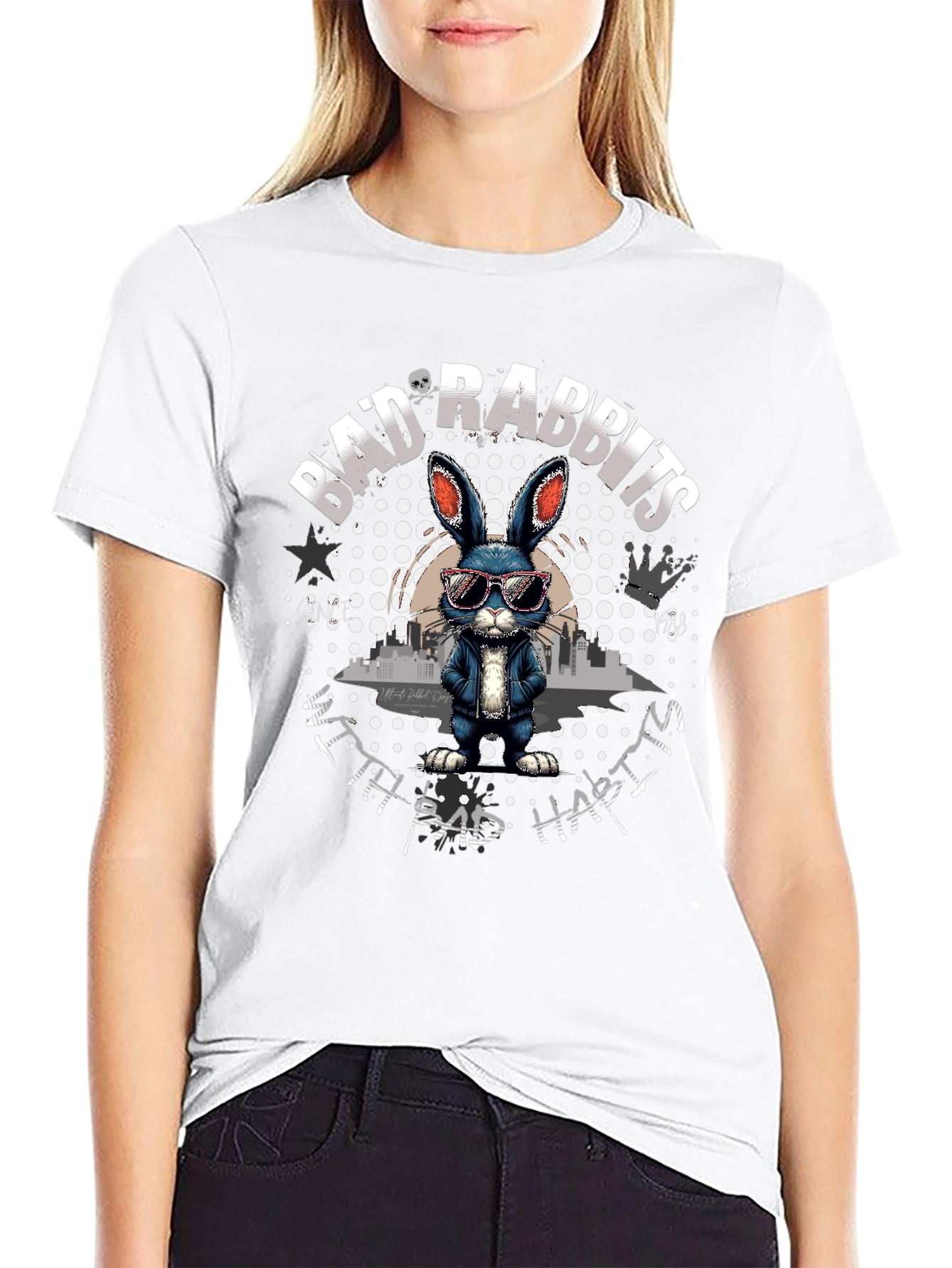 Bad Rabbits T-Shirt - Unique Graphic Tee