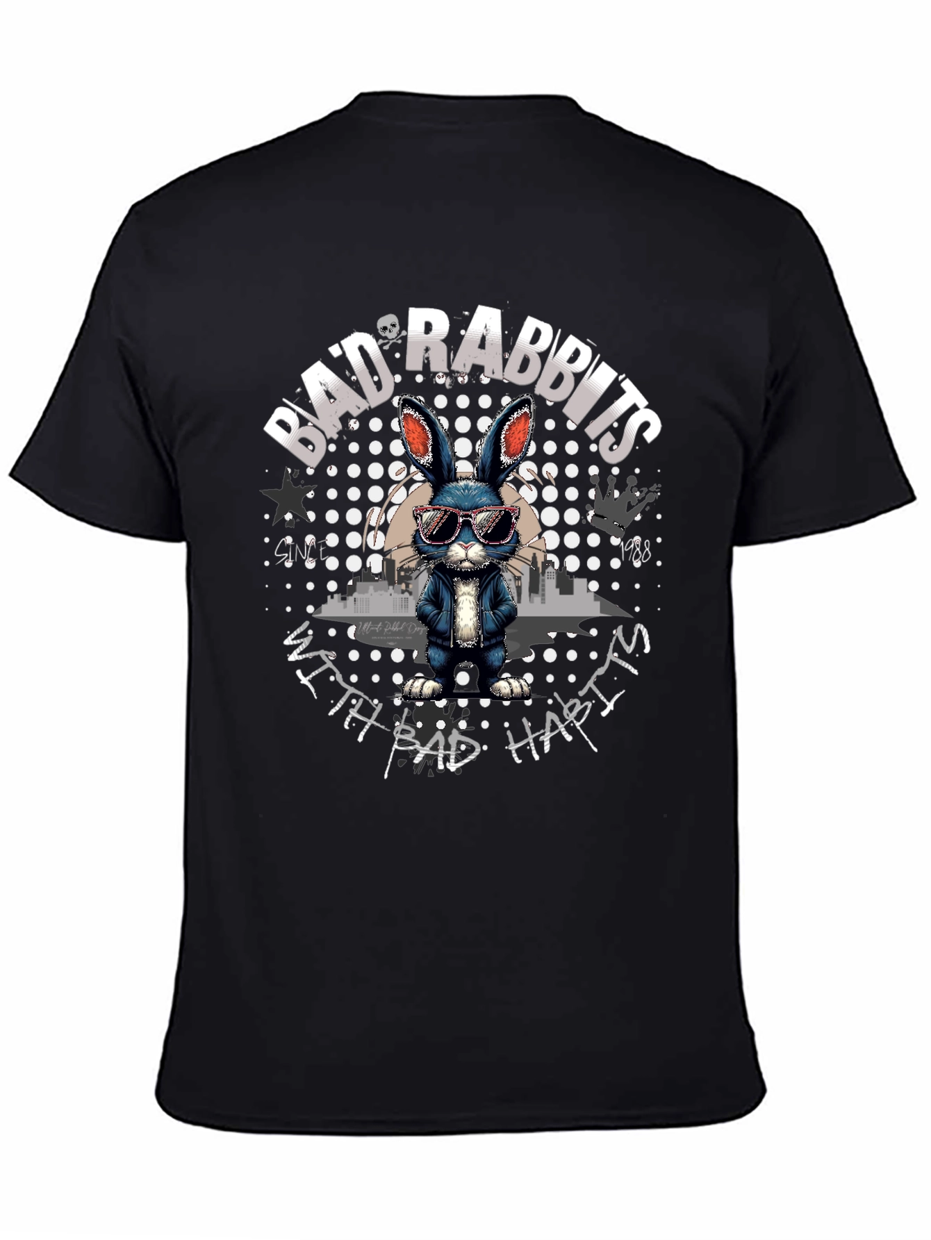 Bad Rabbits T-Shirt - Unique Graphic Tee