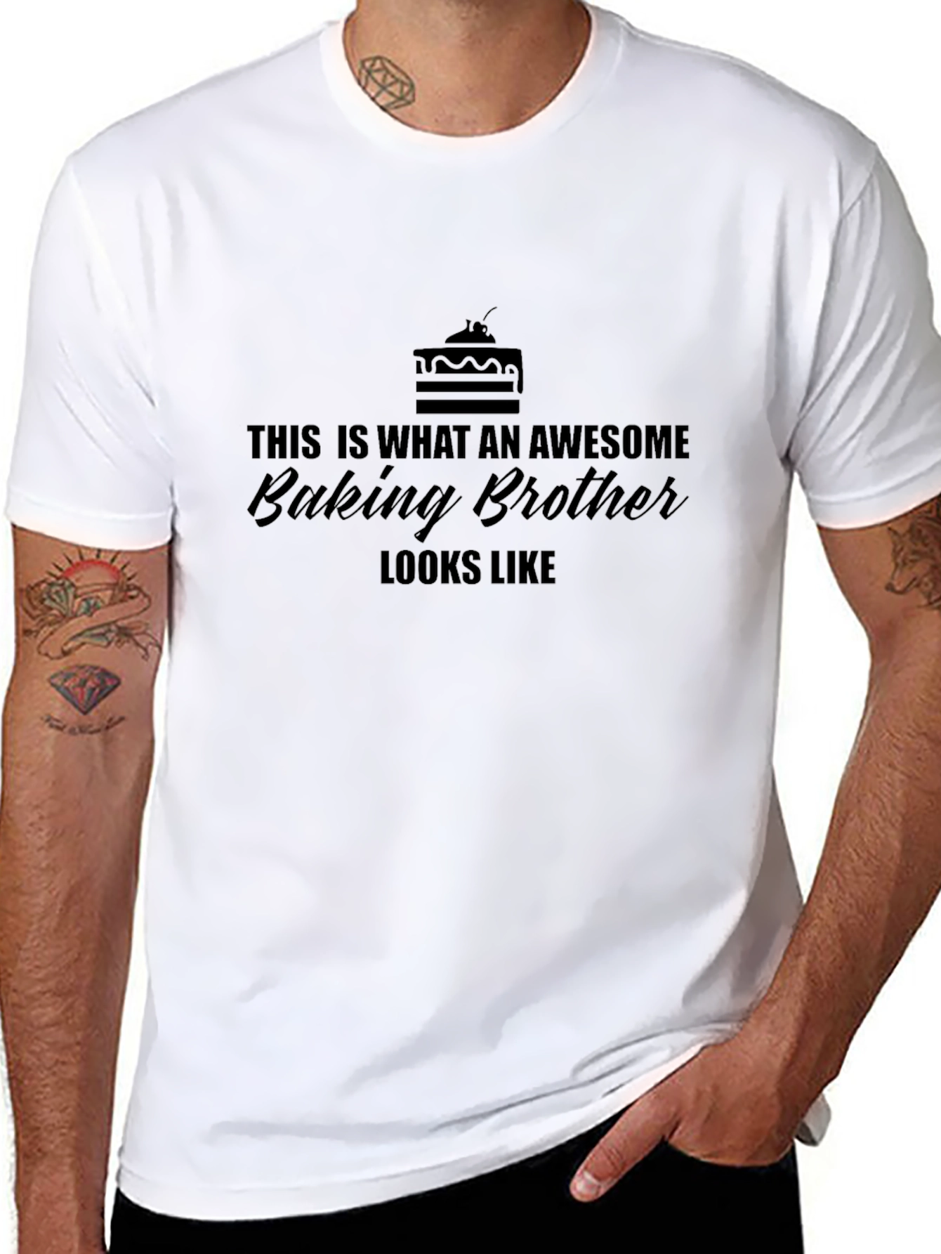 Awesome Baking Brother Graphic Tee