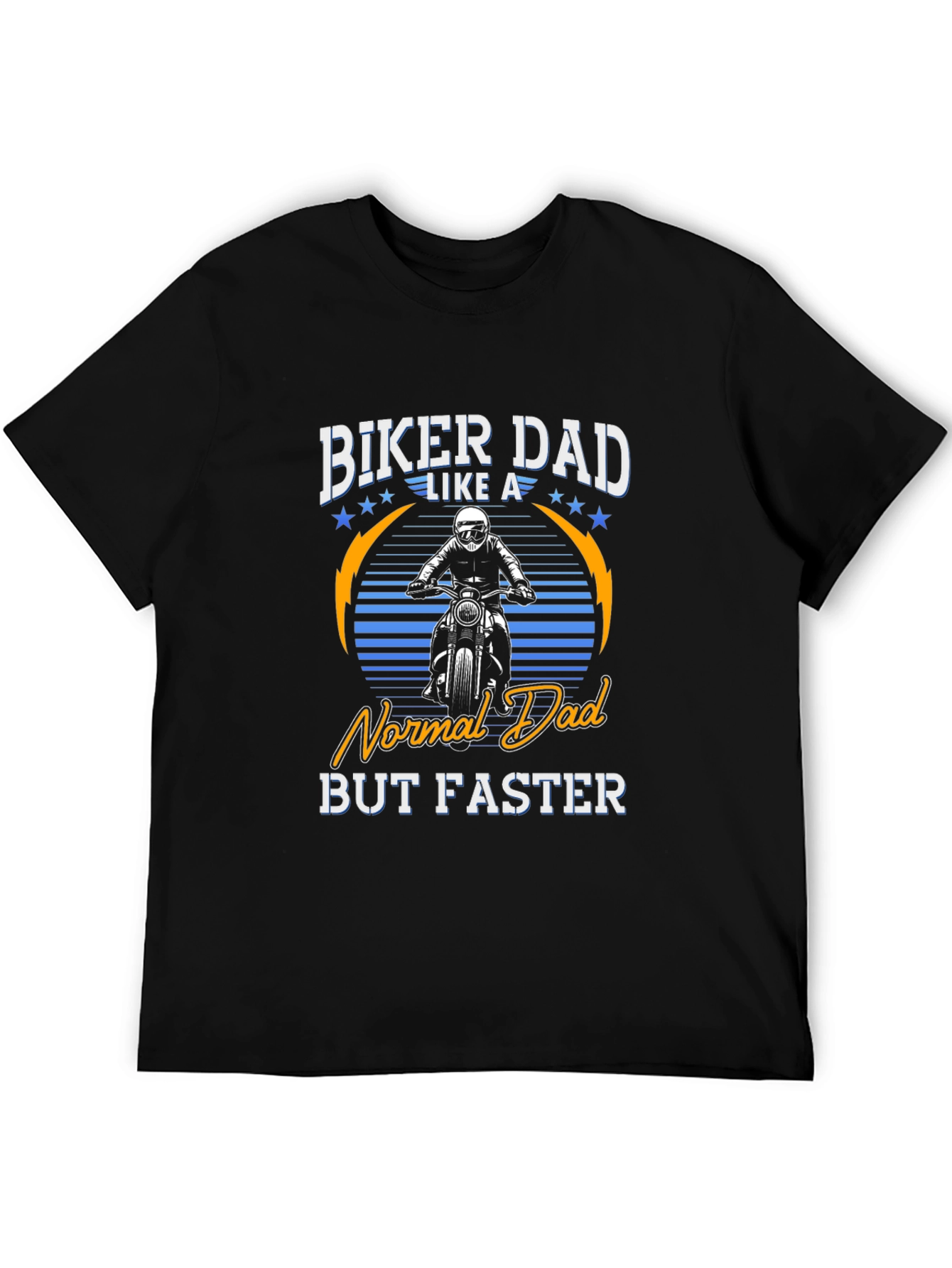 Biker Dad T-Shirt - Funny Motorcycle Lover Tee