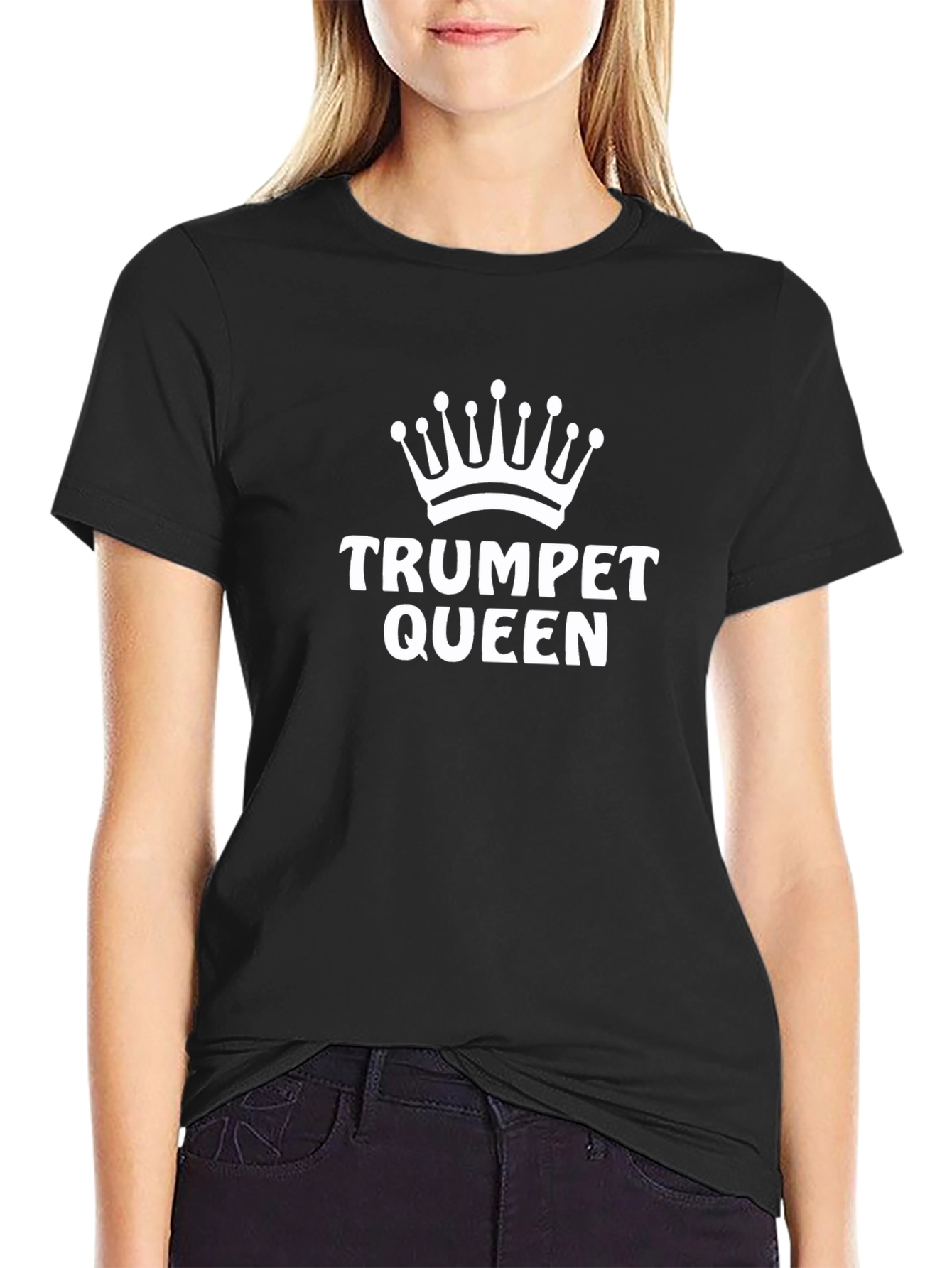 Trumpet Queen Black T-Shirt