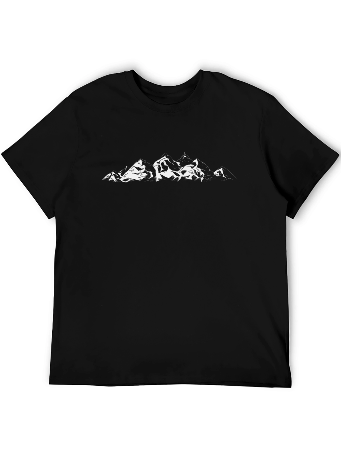 Mountain Graphic Black Tee - Adventure Ready