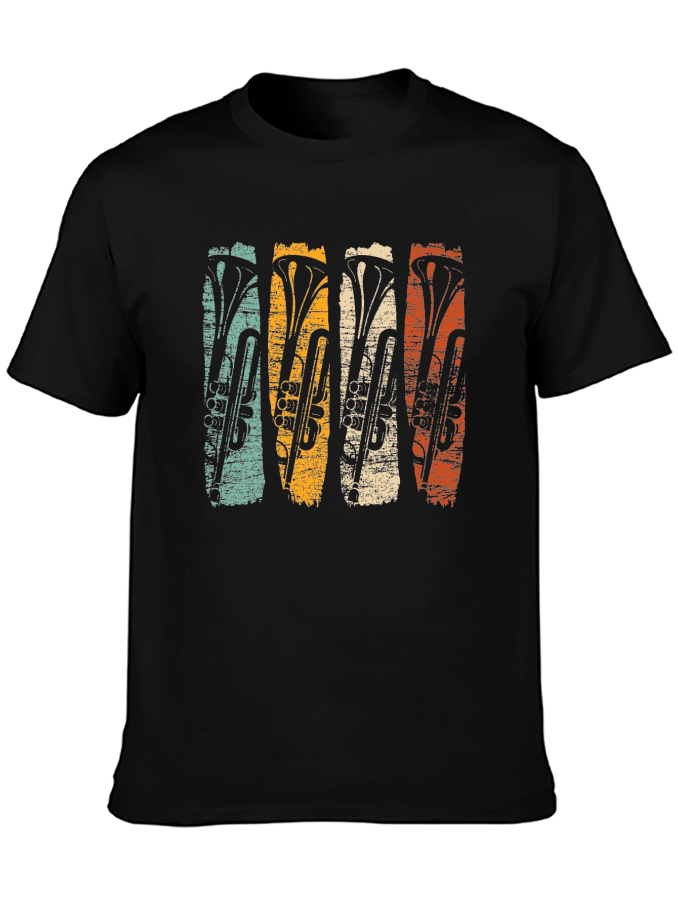 Retro Trombone Graphic Tee