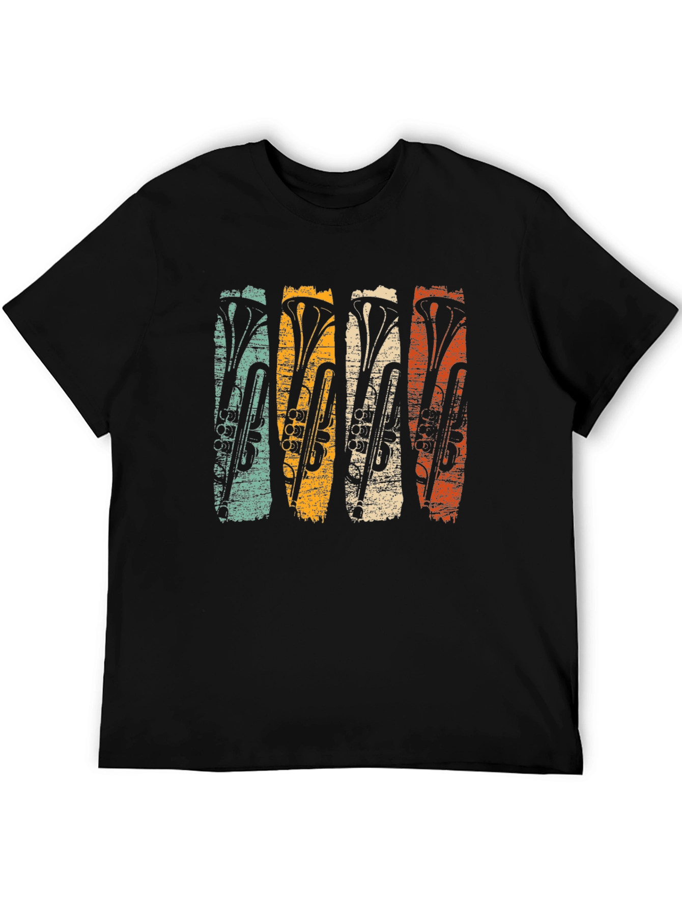 Retro Trombone Graphic Tee