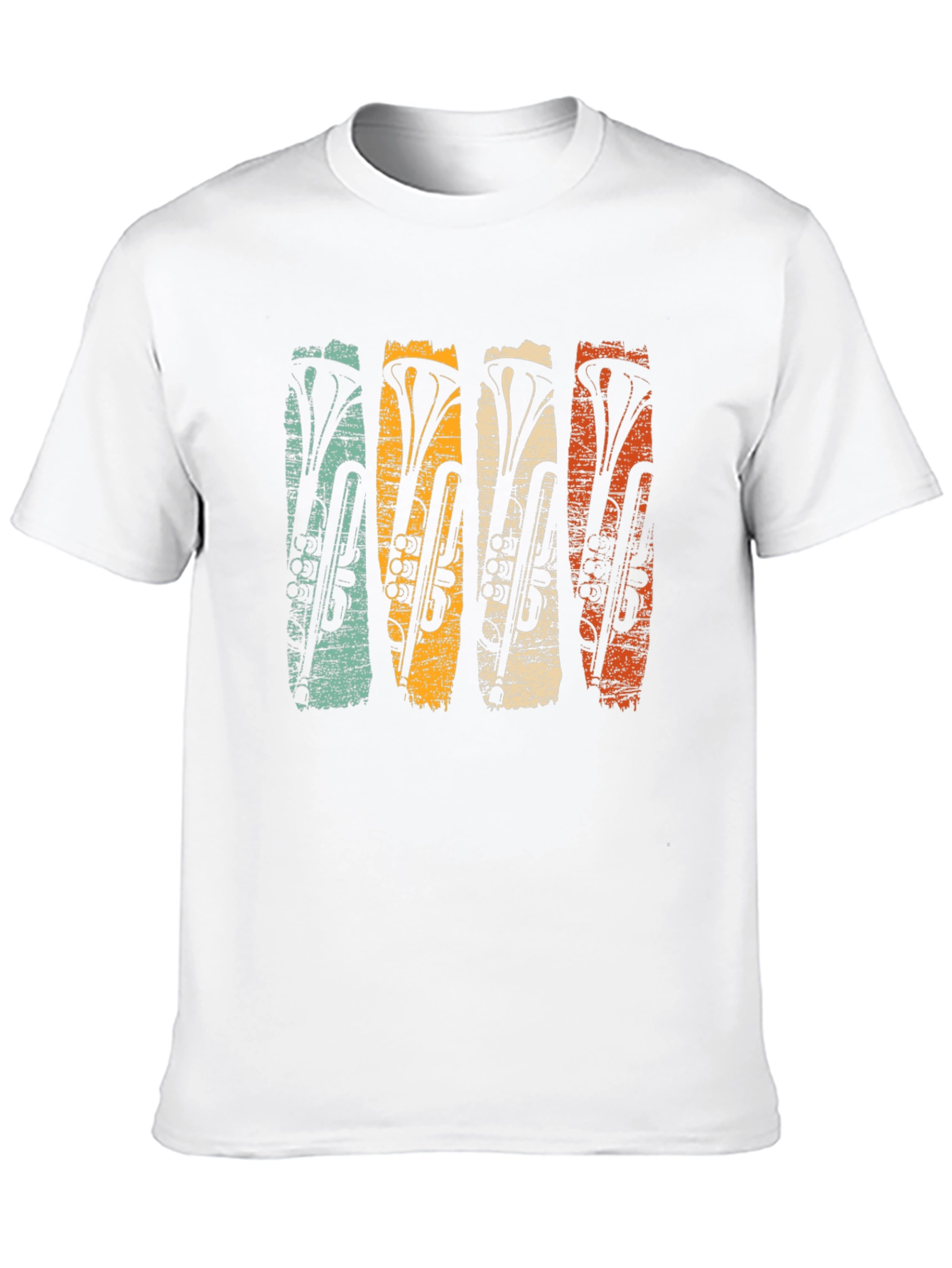 Retro Trombone Graphic Tee