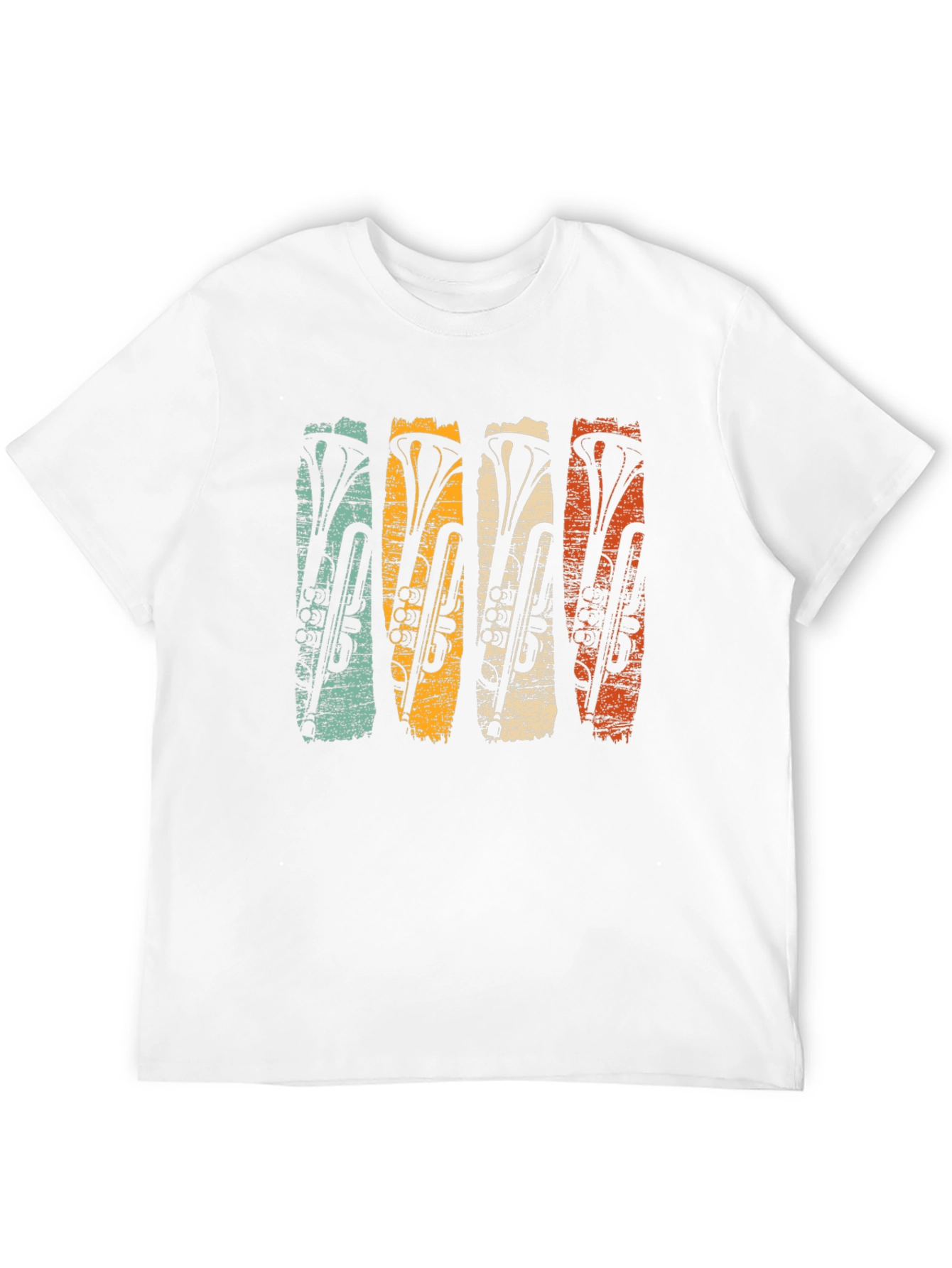 Retro Trombone Graphic Tee