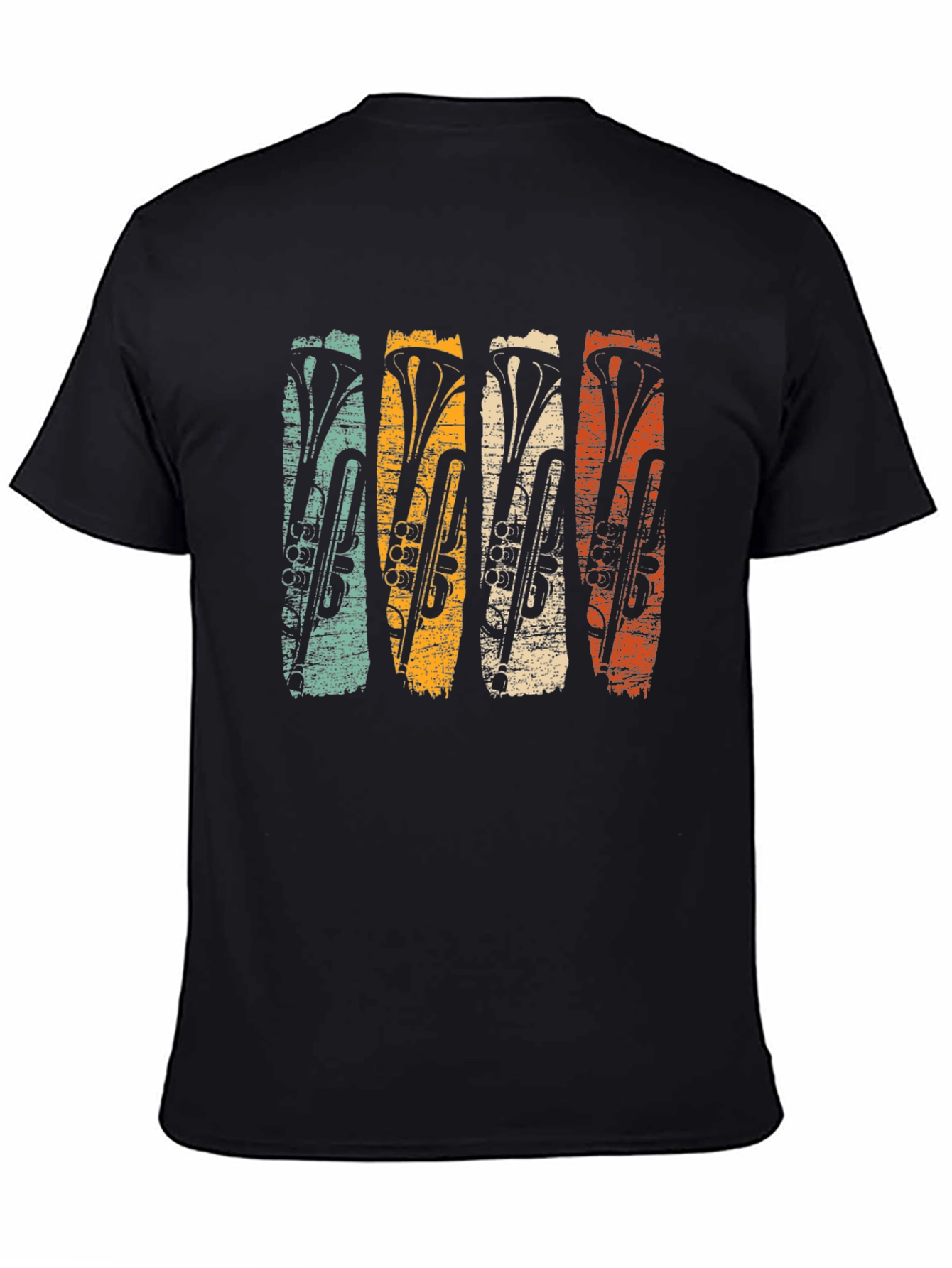 Retro Trombone Graphic Tee