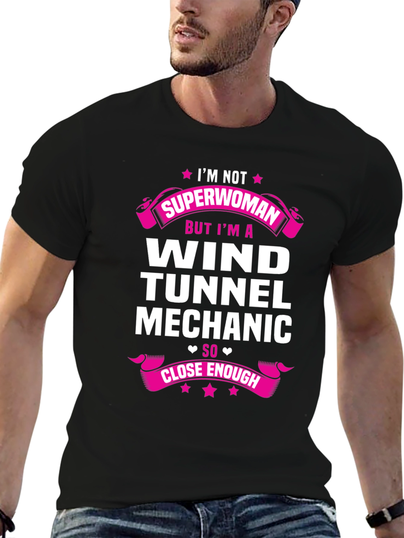 Wind Tunnel Mechanic Superwoman T-Shirt