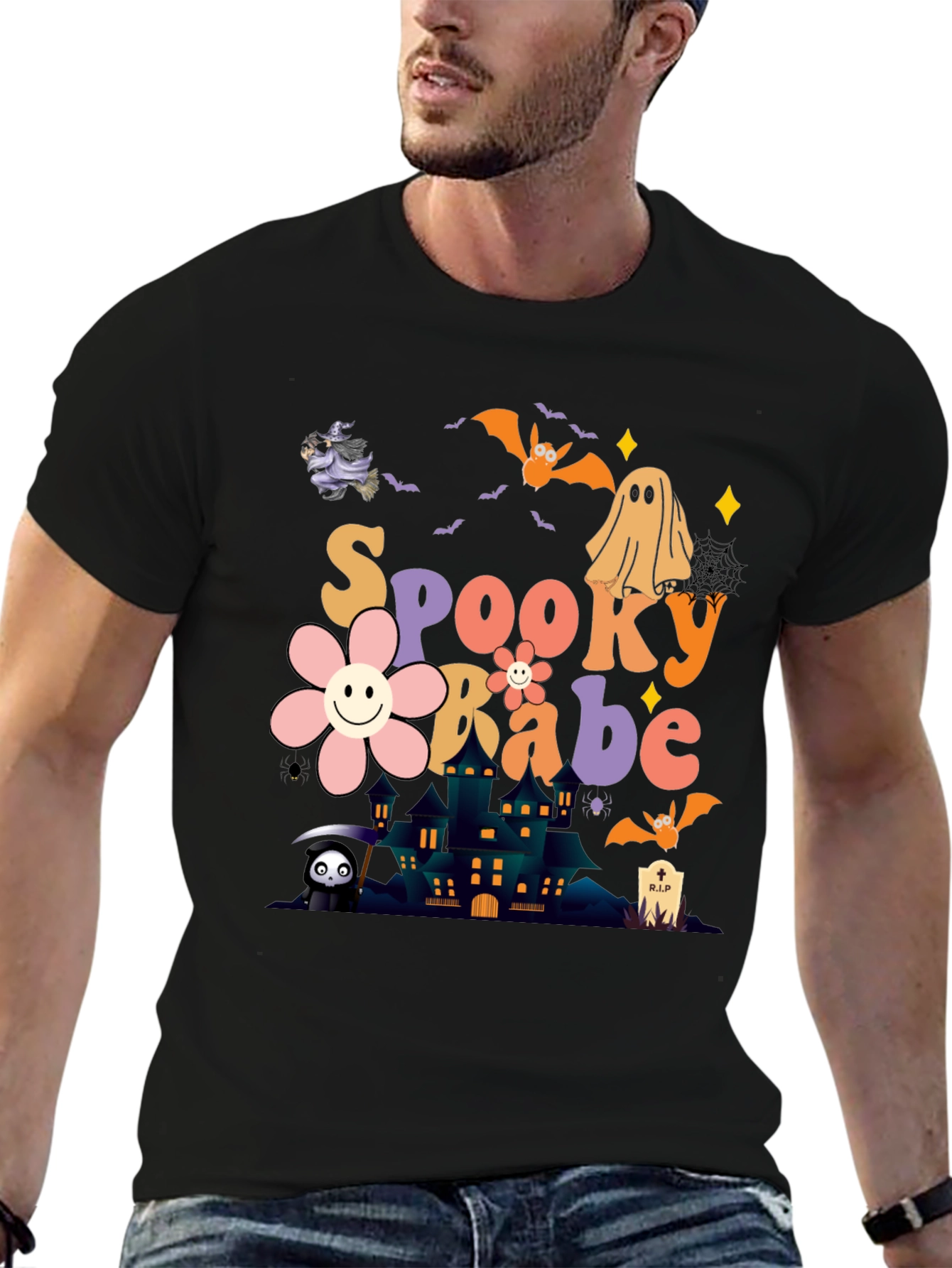 Spooky Babe Halloween T-Shirt