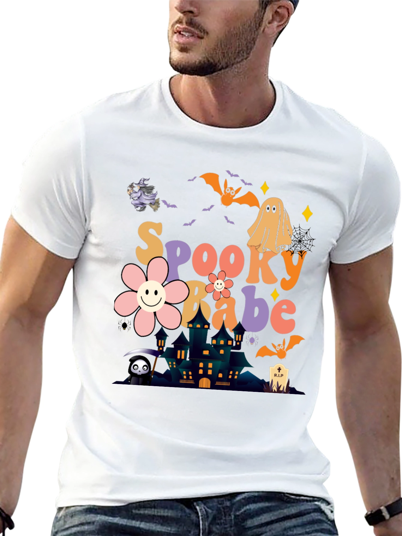Spooky Babe Halloween T-Shirt