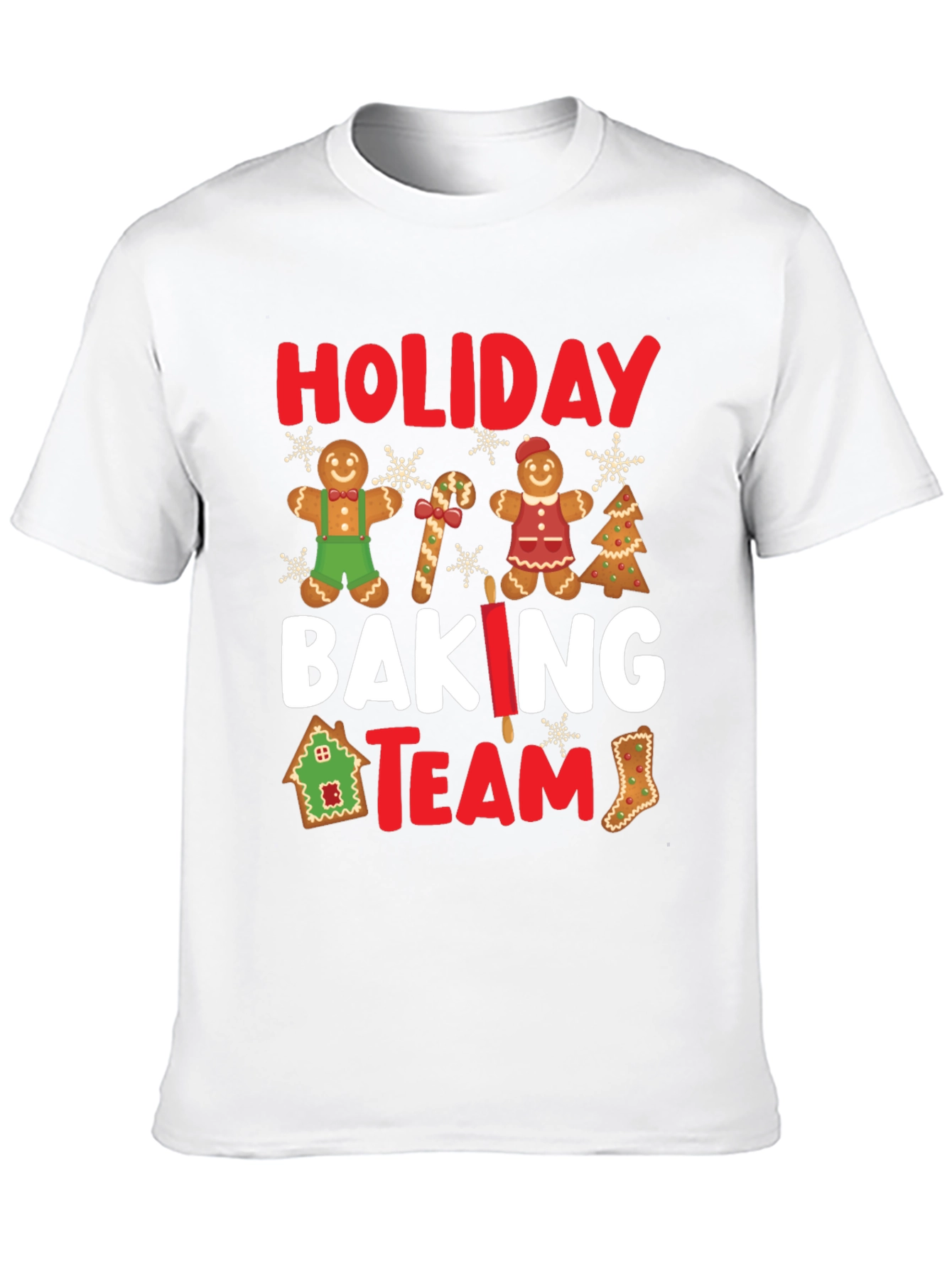 Holiday Baking Team Graphic T-Shirt
