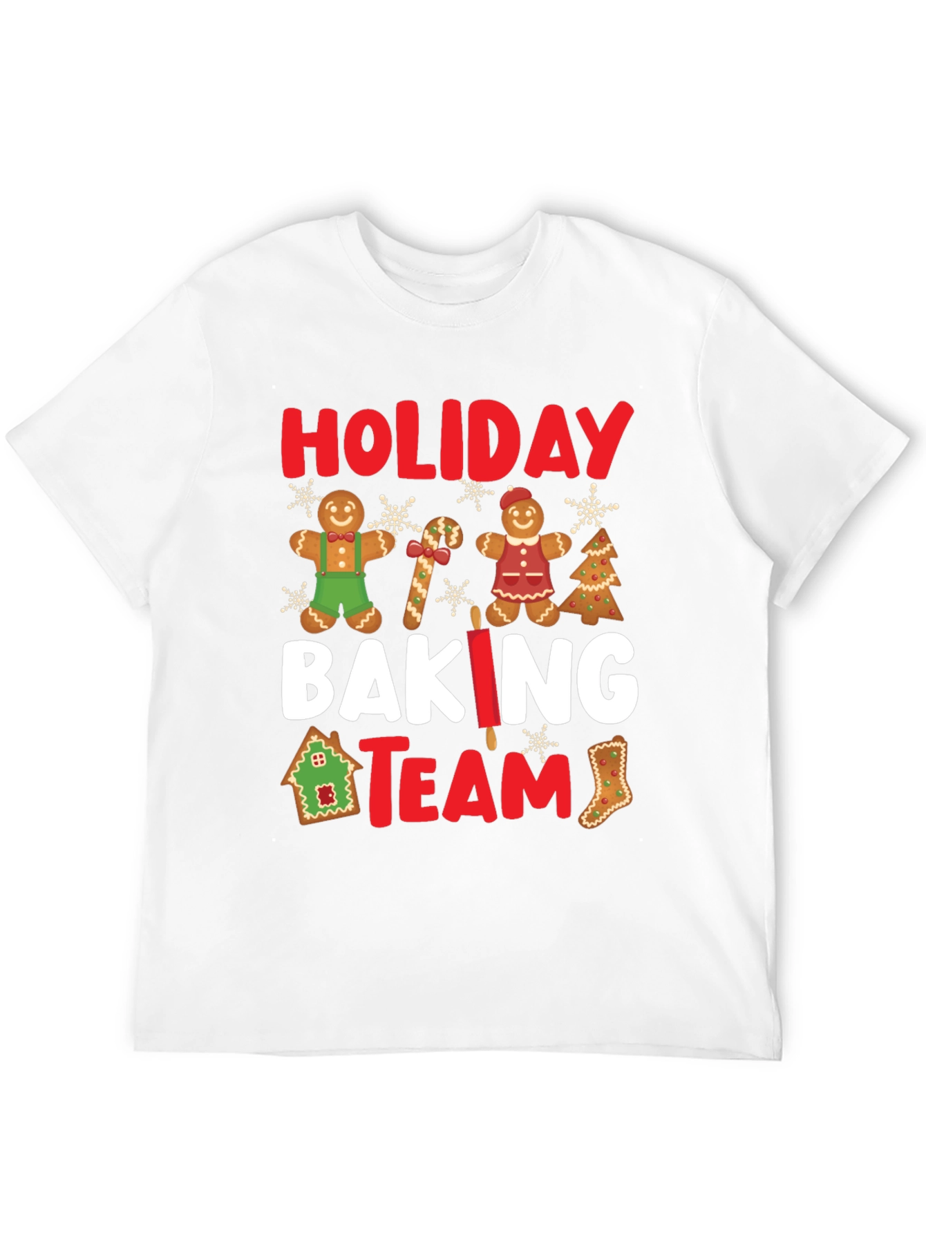 Holiday Baking Team Graphic T-Shirt