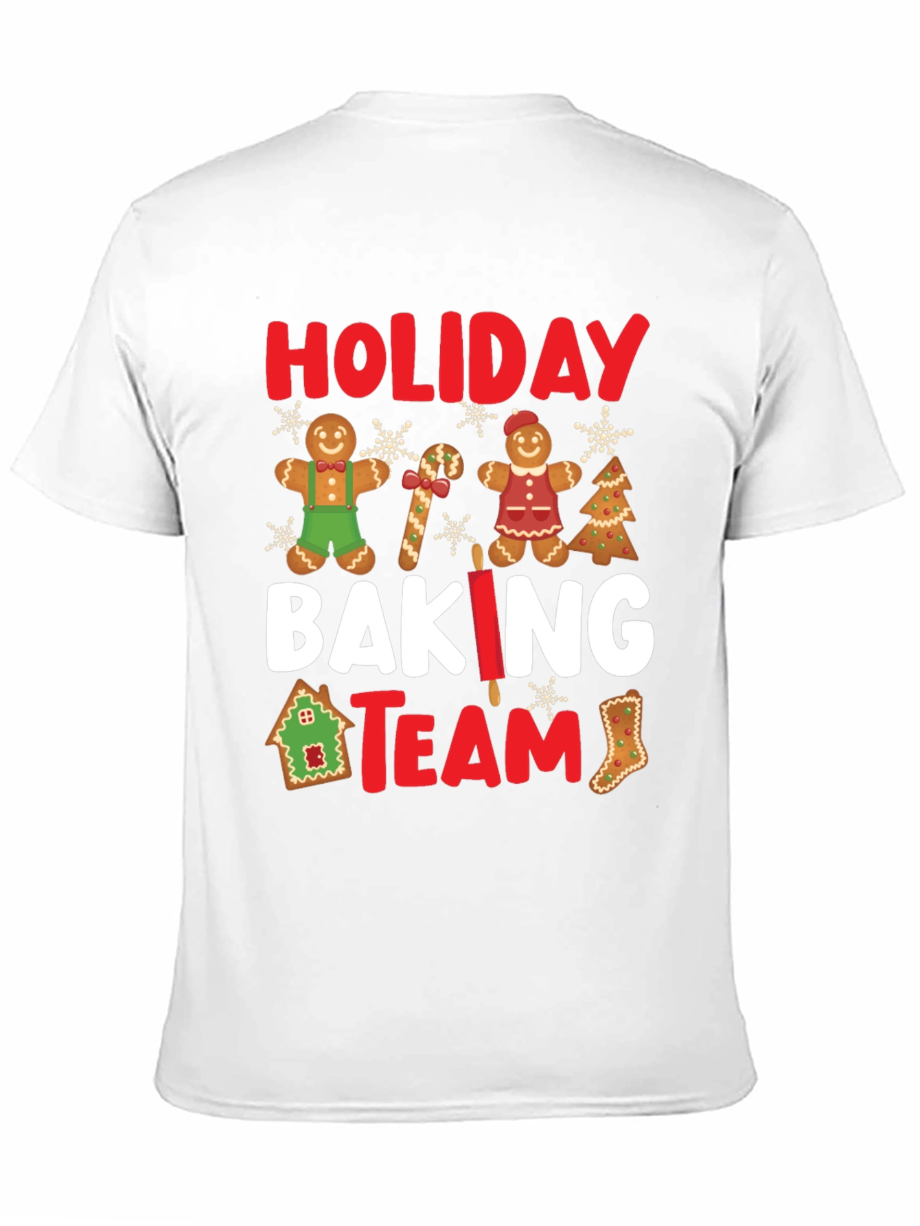 Holiday Baking Team Graphic T-Shirt
