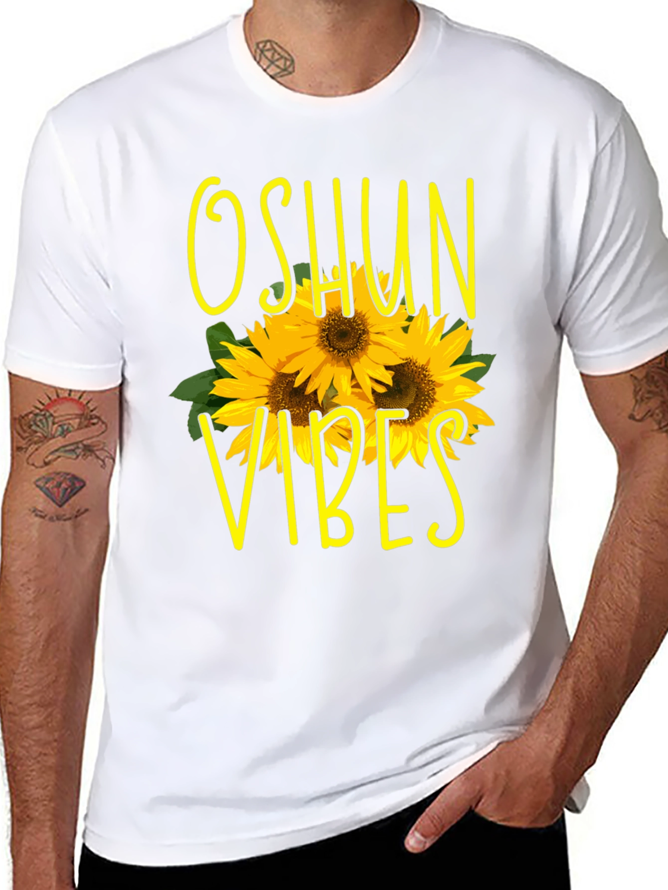 Oshun Vibes Sunflower Graphic Tee