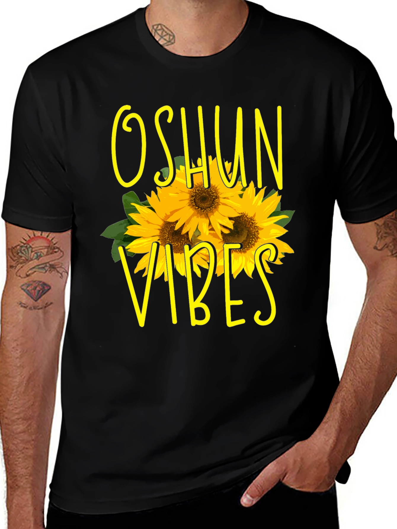 Oshun Vibes Sunflower Graphic Tee