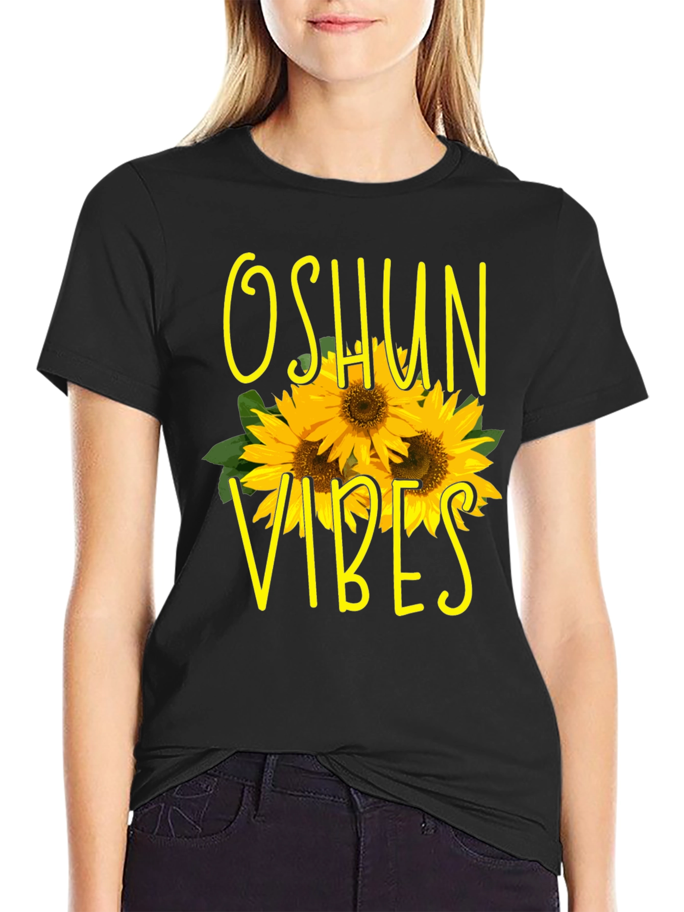 Oshun Vibes Sunflower Graphic Tee