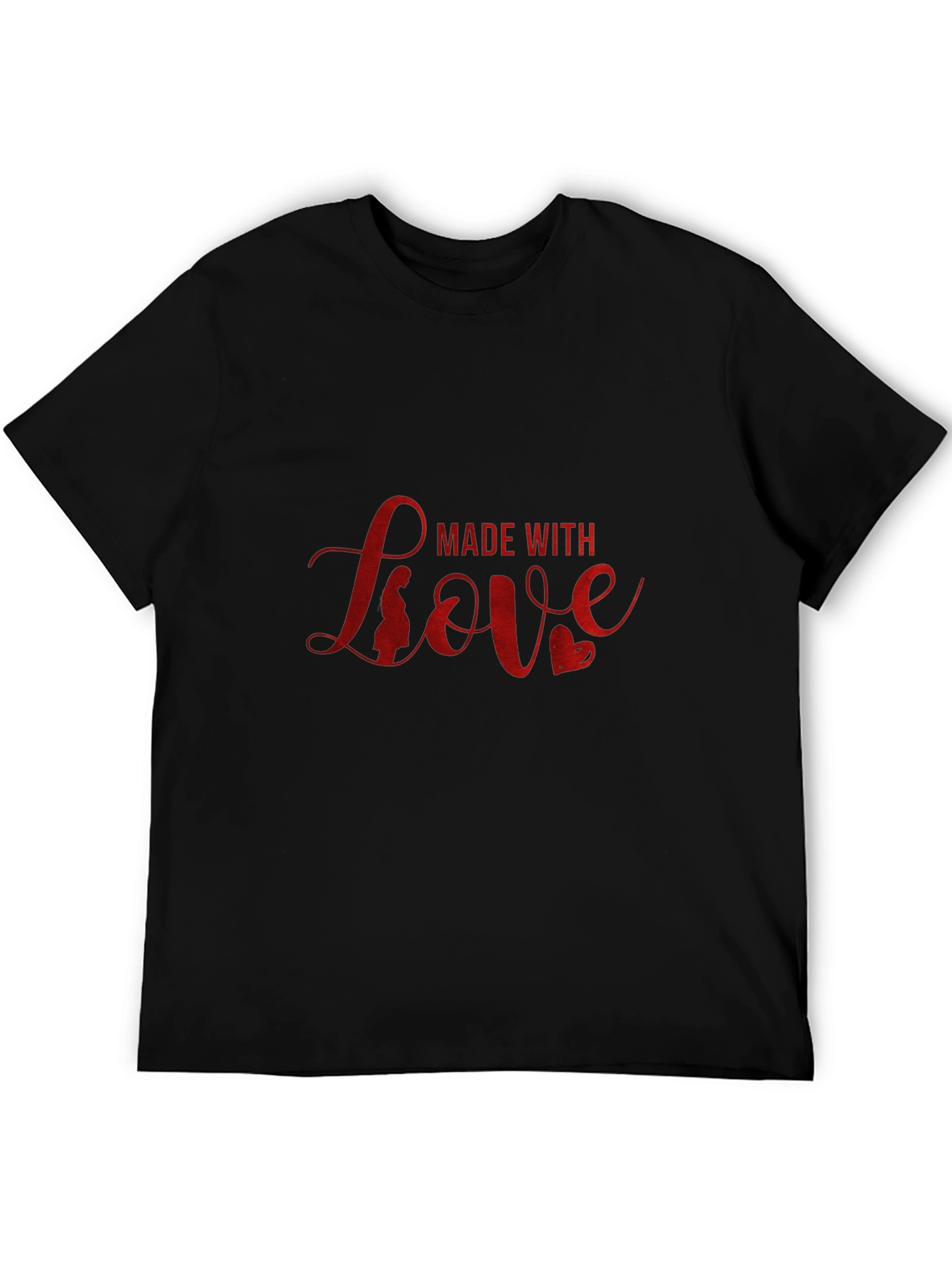 Made with Love Black T-Shirt