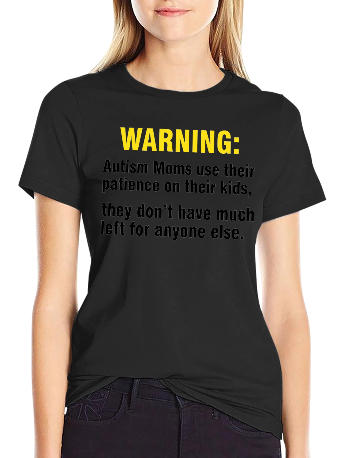 Autism Mom Warning T-Shirt: Limited Patience