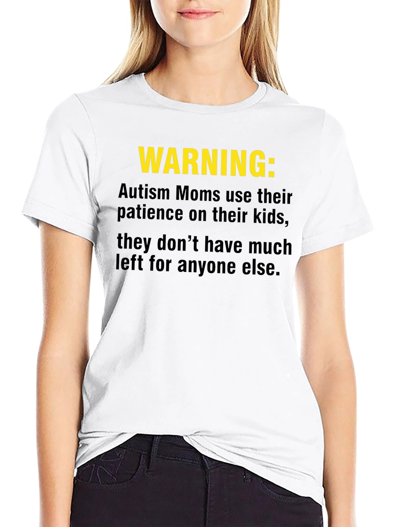 Autism Mom Warning T-Shirt: Limited Patience