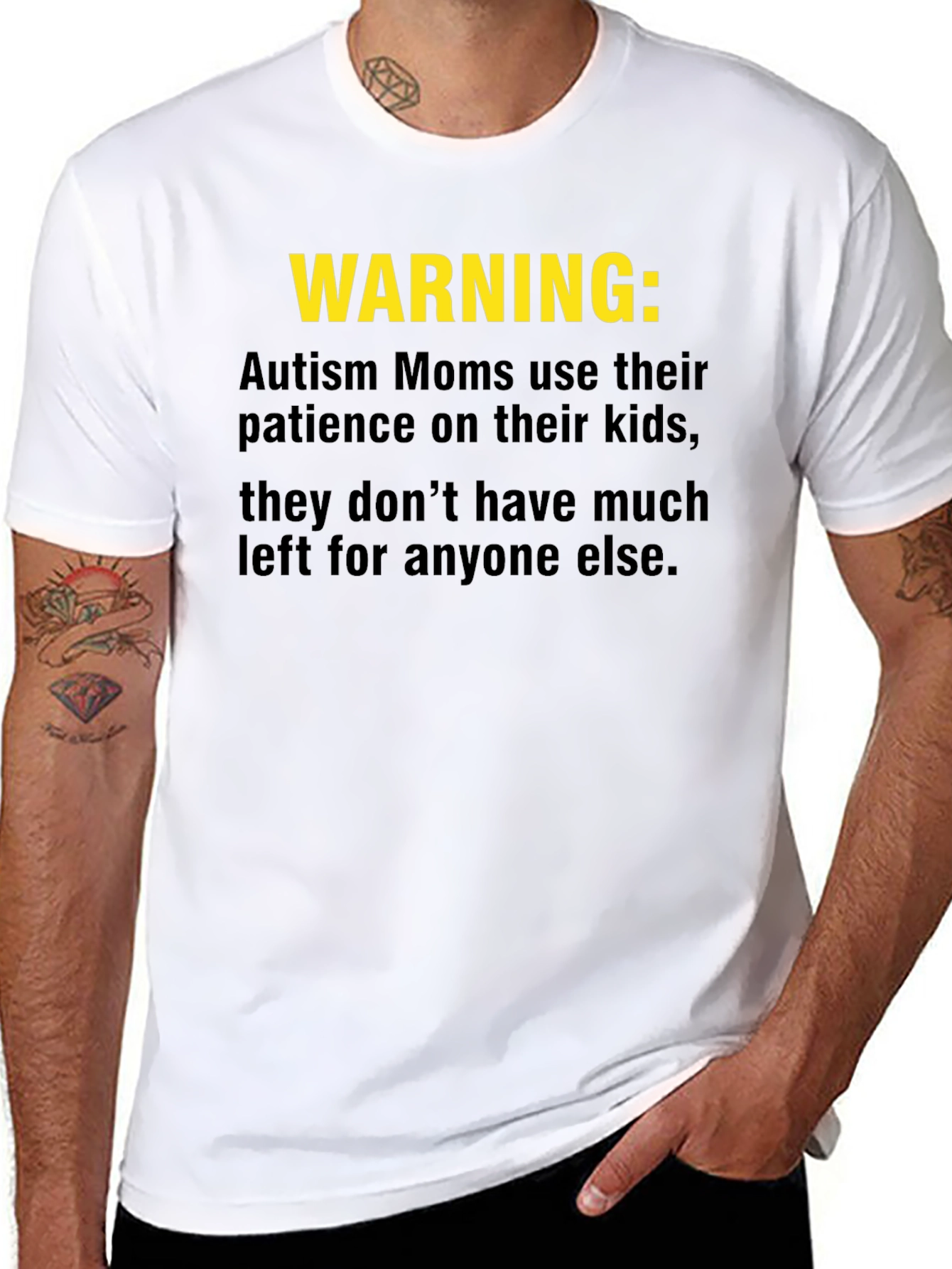Autism Mom Warning T-Shirt: Limited Patience