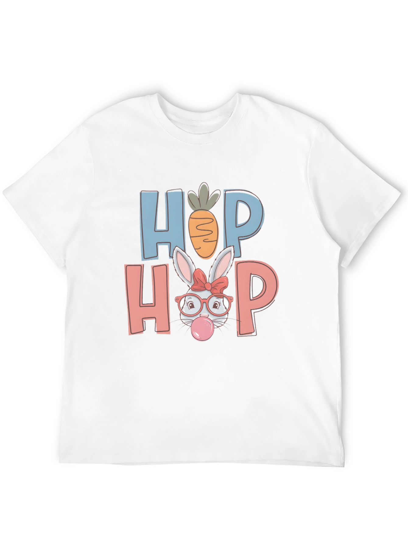 Funny Easter Bunny Hop Graphic Tee