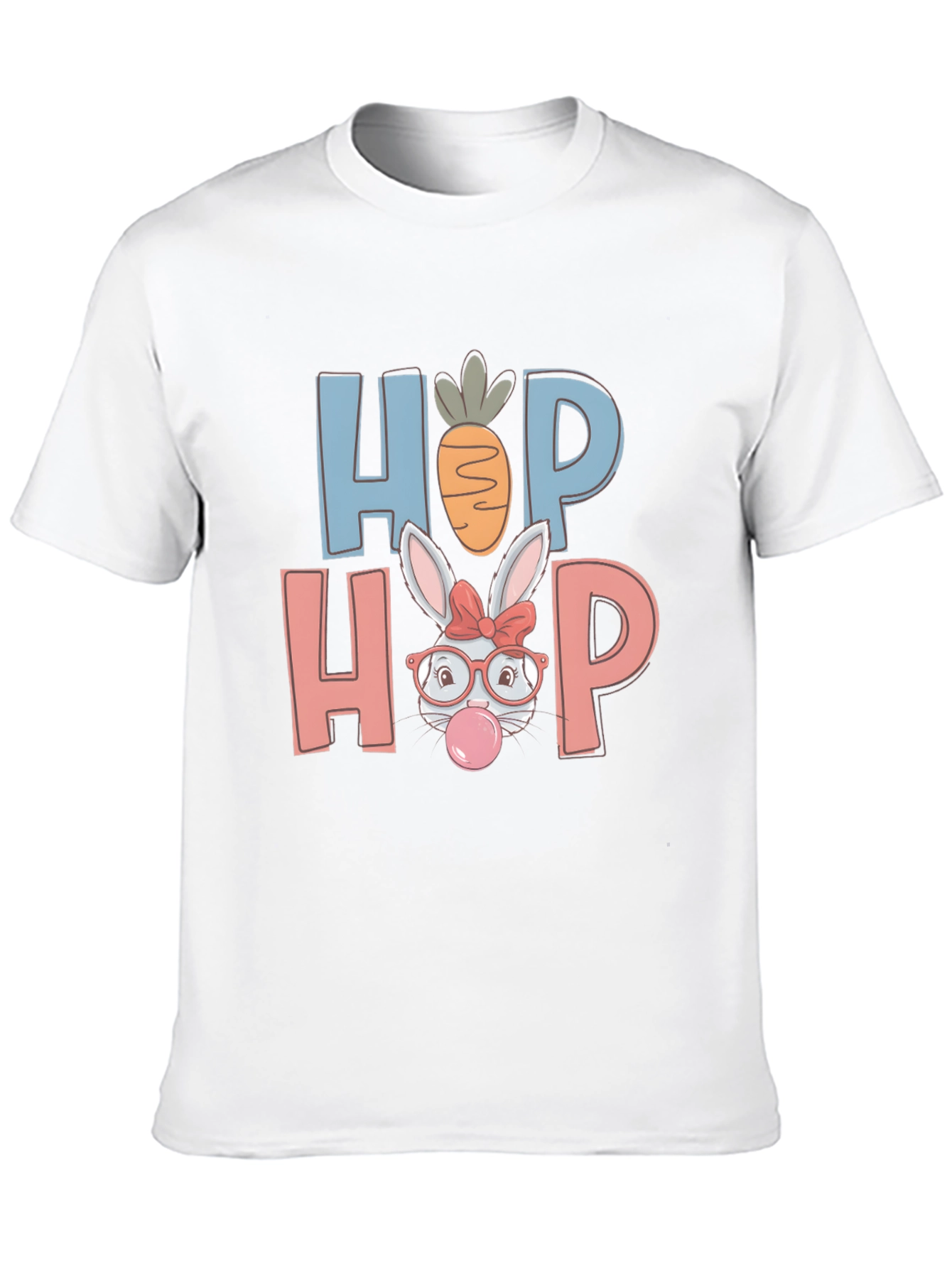 Funny Easter Bunny Hop Graphic Tee