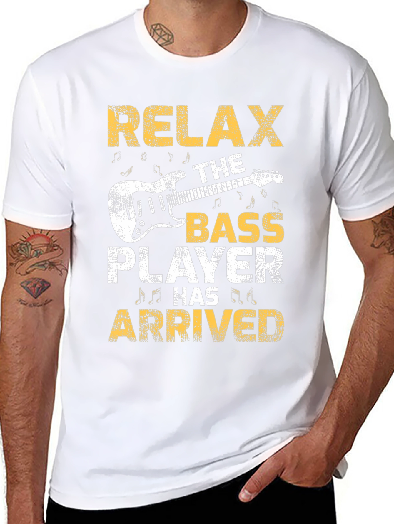 Relax The Bass Player Has Arrived T-Shirt