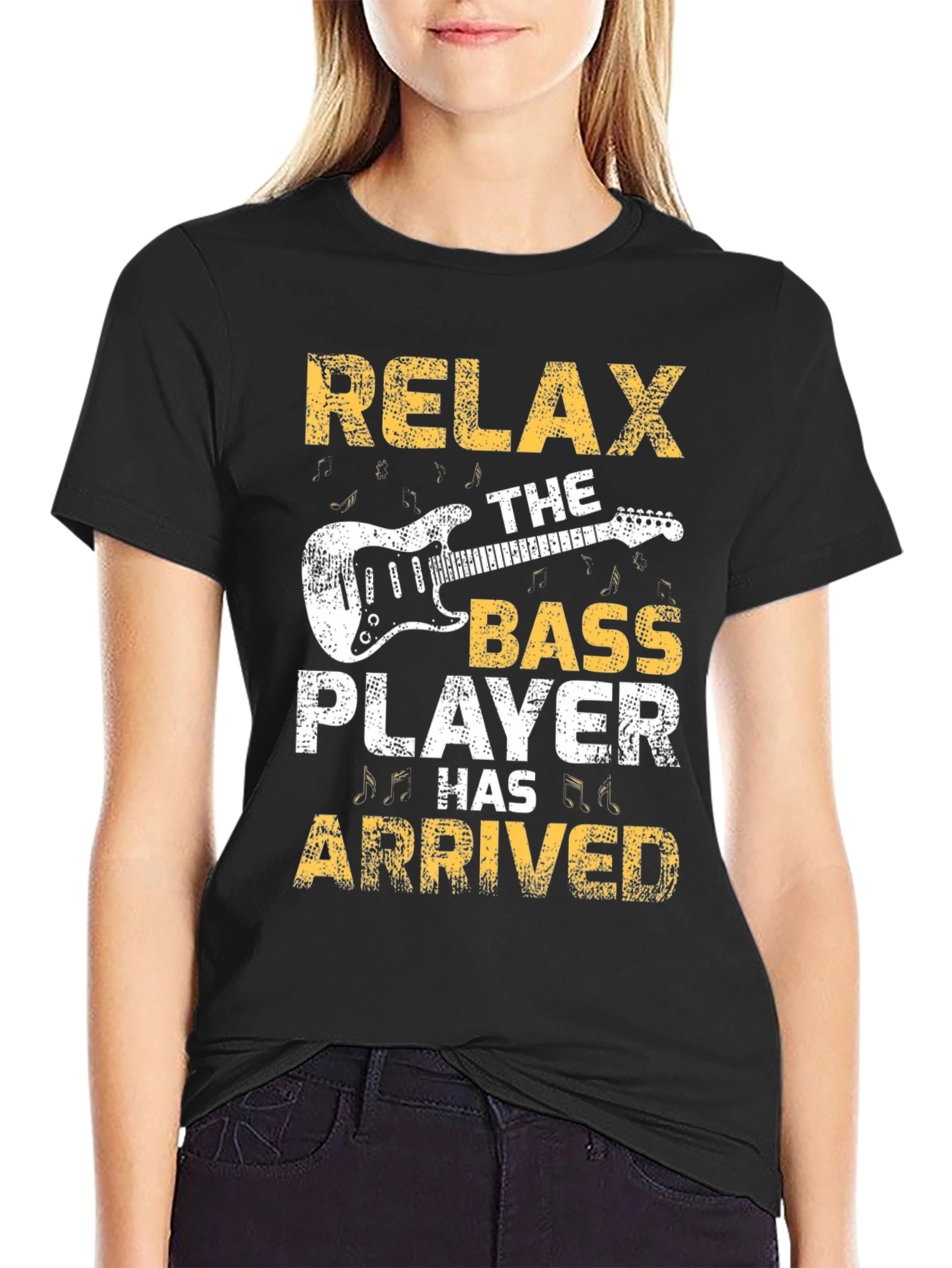 Relax The Bass Player Has Arrived T-Shirt