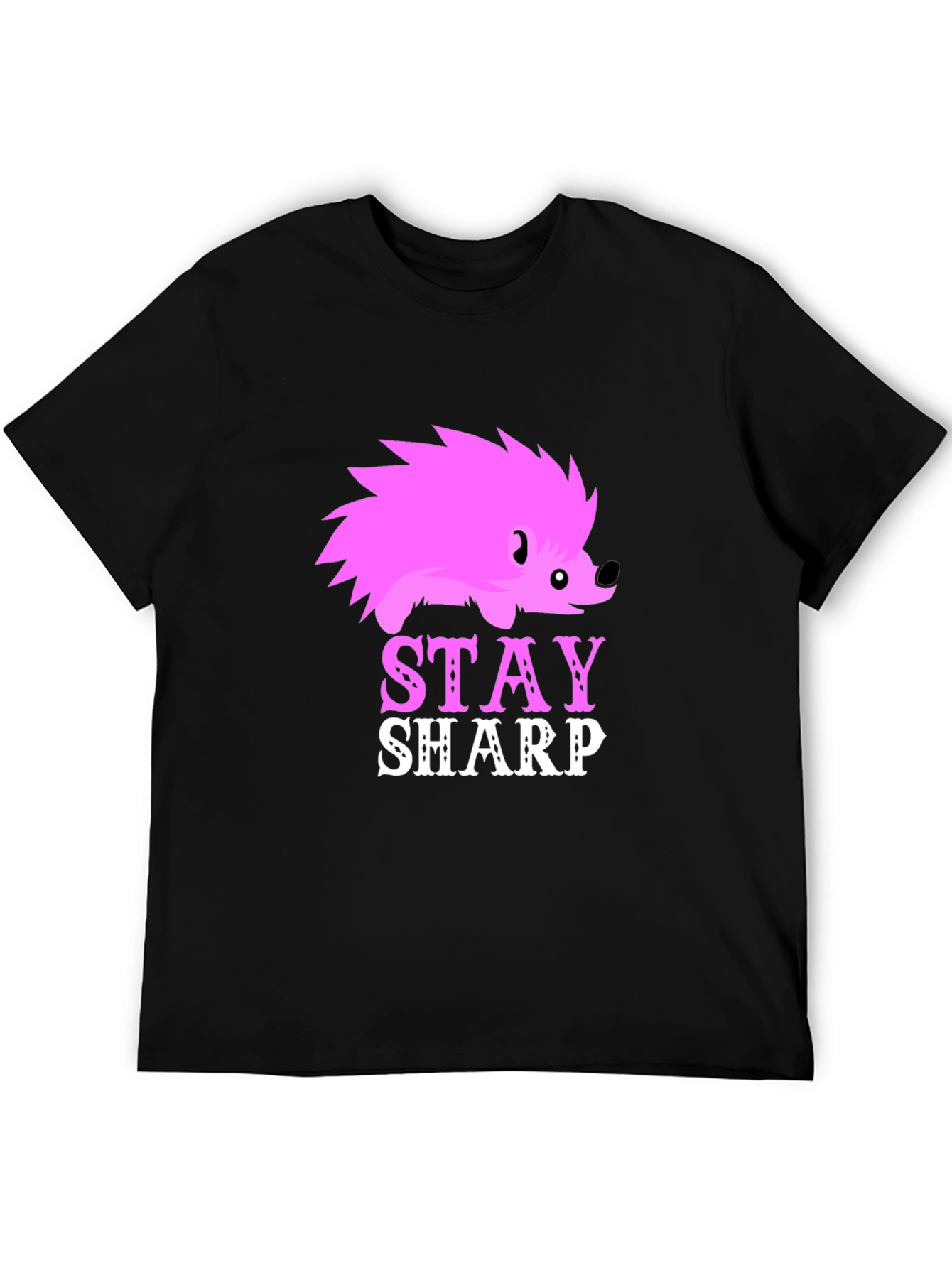 Stay Sharp Hedgehog Graphic Tee