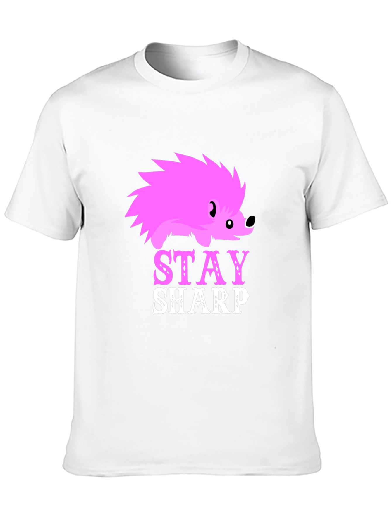 Stay Sharp Hedgehog Graphic Tee