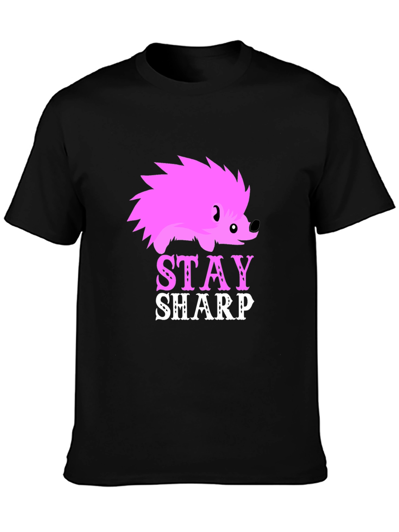 Stay Sharp Hedgehog Graphic Tee